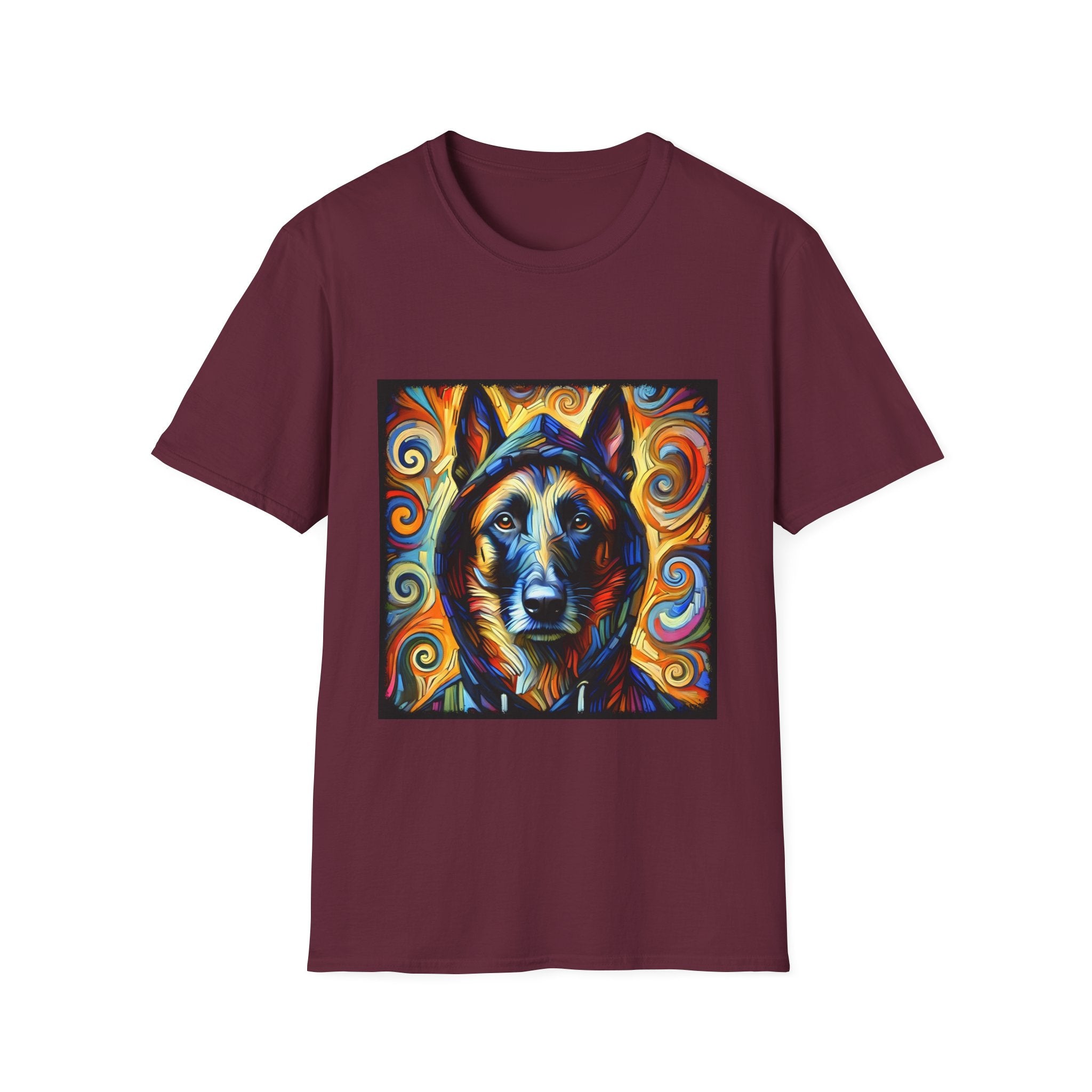 Belgian Malinois Relaxed Swirl | Unisex Dog T-Shirt