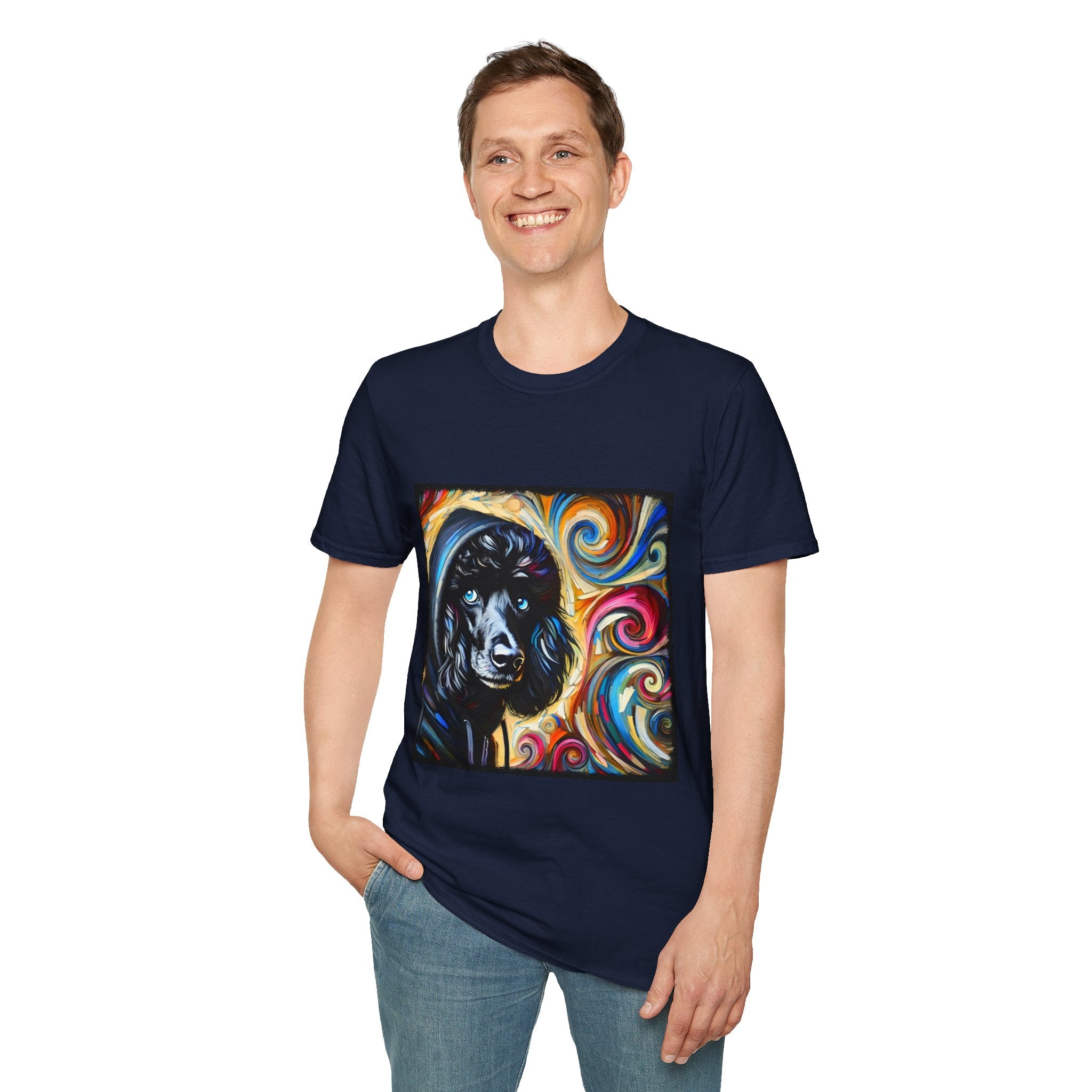 Poodle Hoodie Swirl II | Unisex Dog T-Shirt