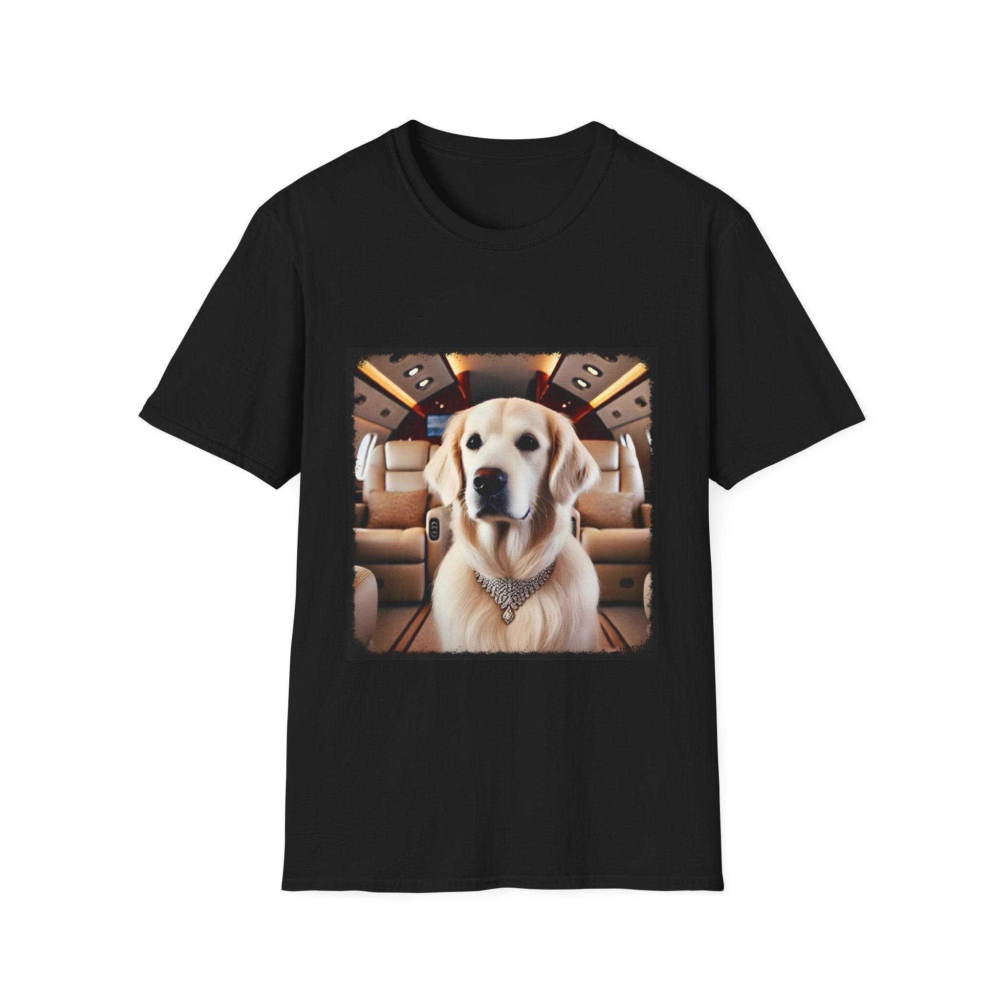 Golden Retriever Jet Setter | Unisex Dog T-Shirt
