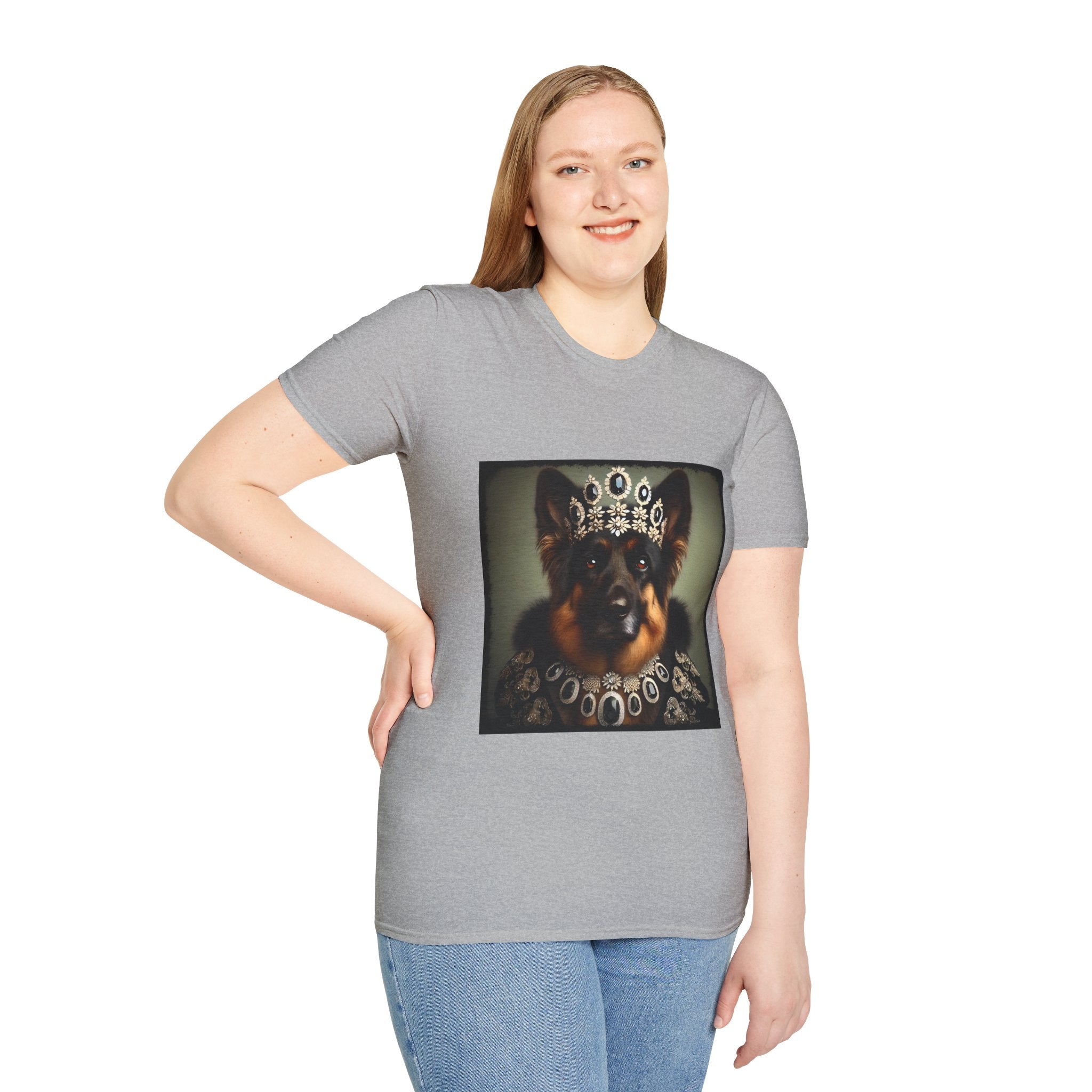 German Shepherd Onyx Queen | Unisex Dog T-Shirt