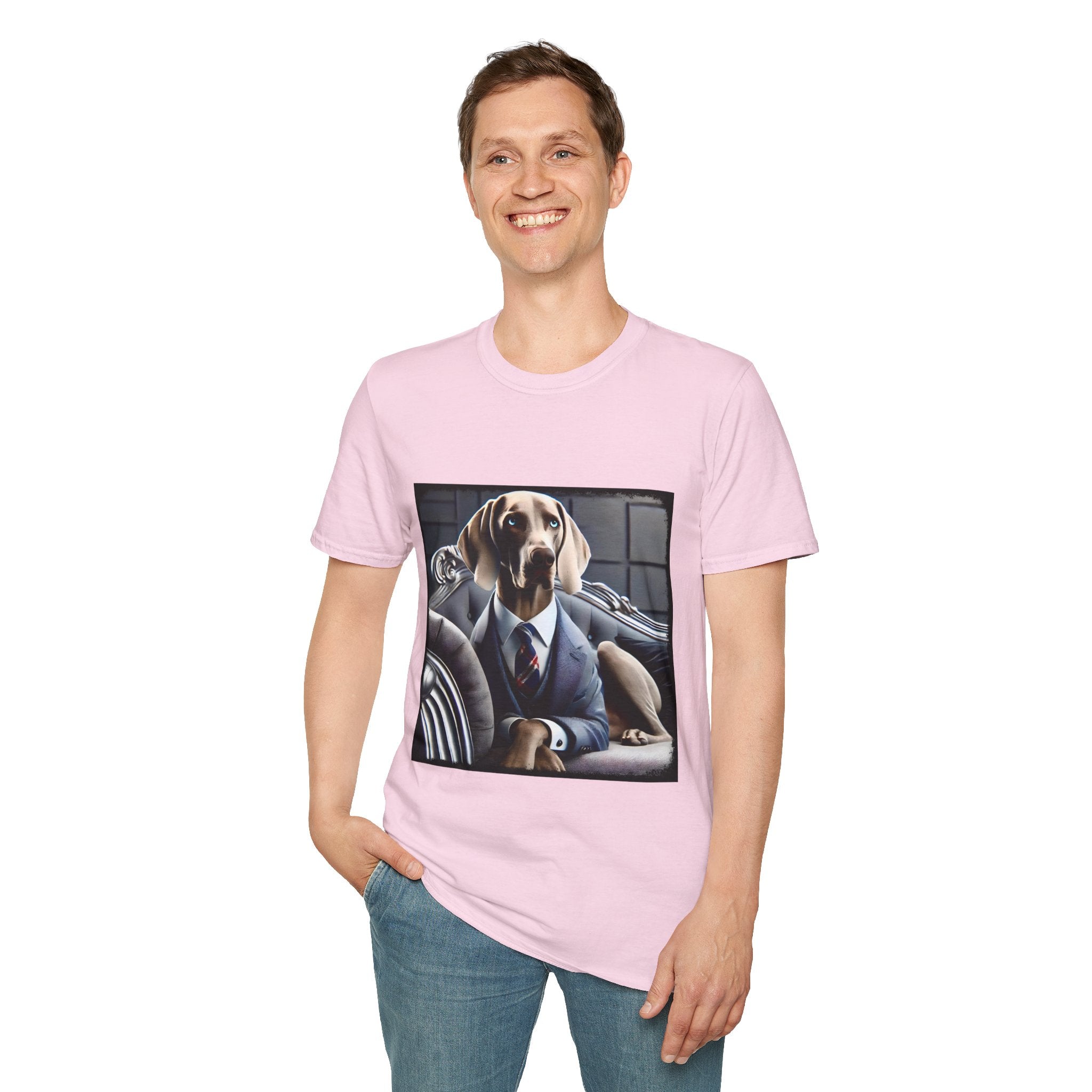 Weimaraner Suave Suitor | Unisex Dog T-Shirt