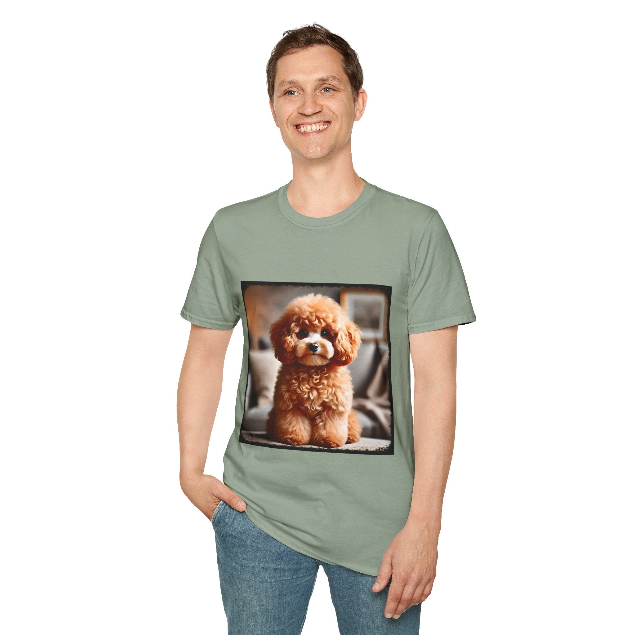 Poodle Plush Angel | Unisex Dog T-Shirt