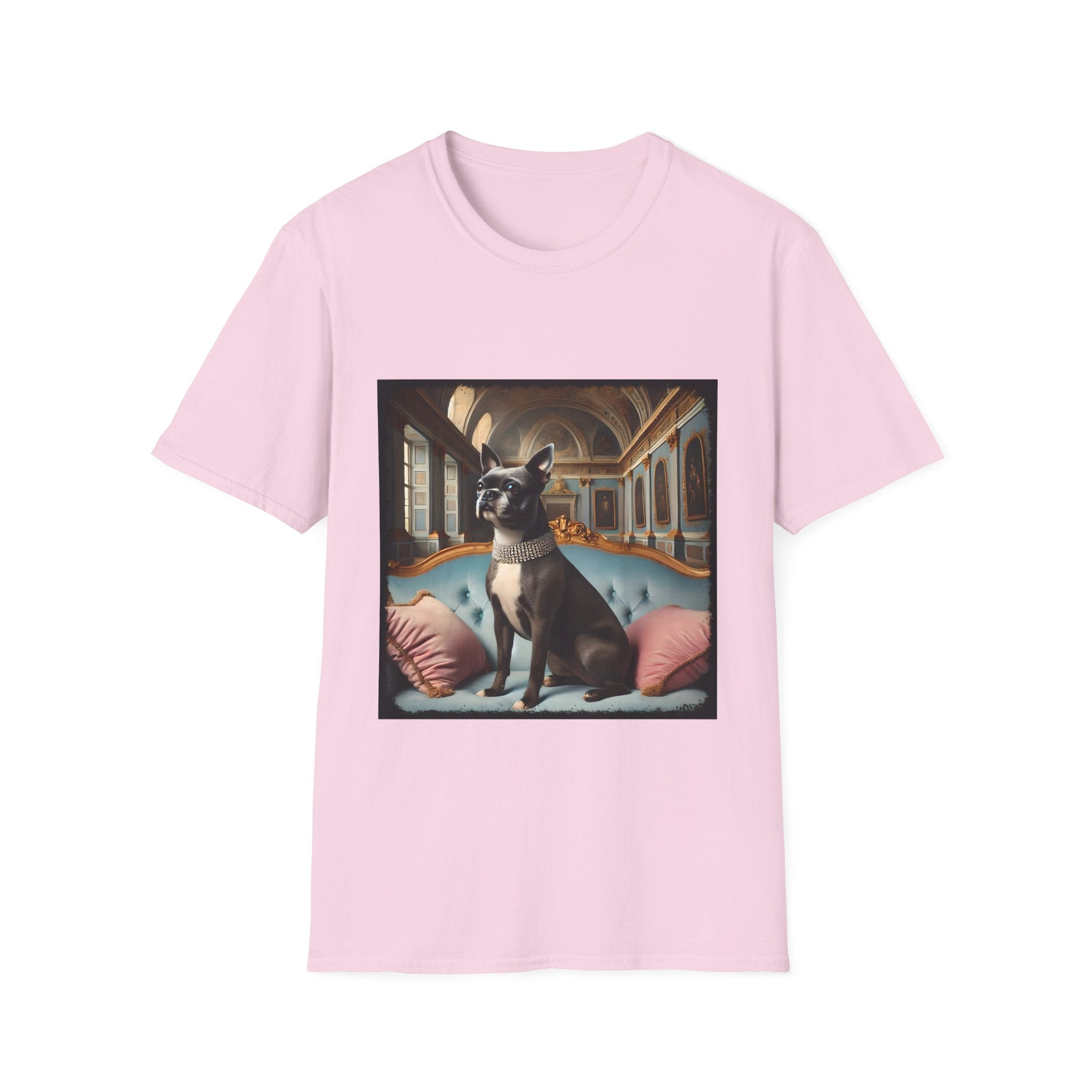 Boston Terrier Blue Baroness | Unisex Dog T-Shirt
