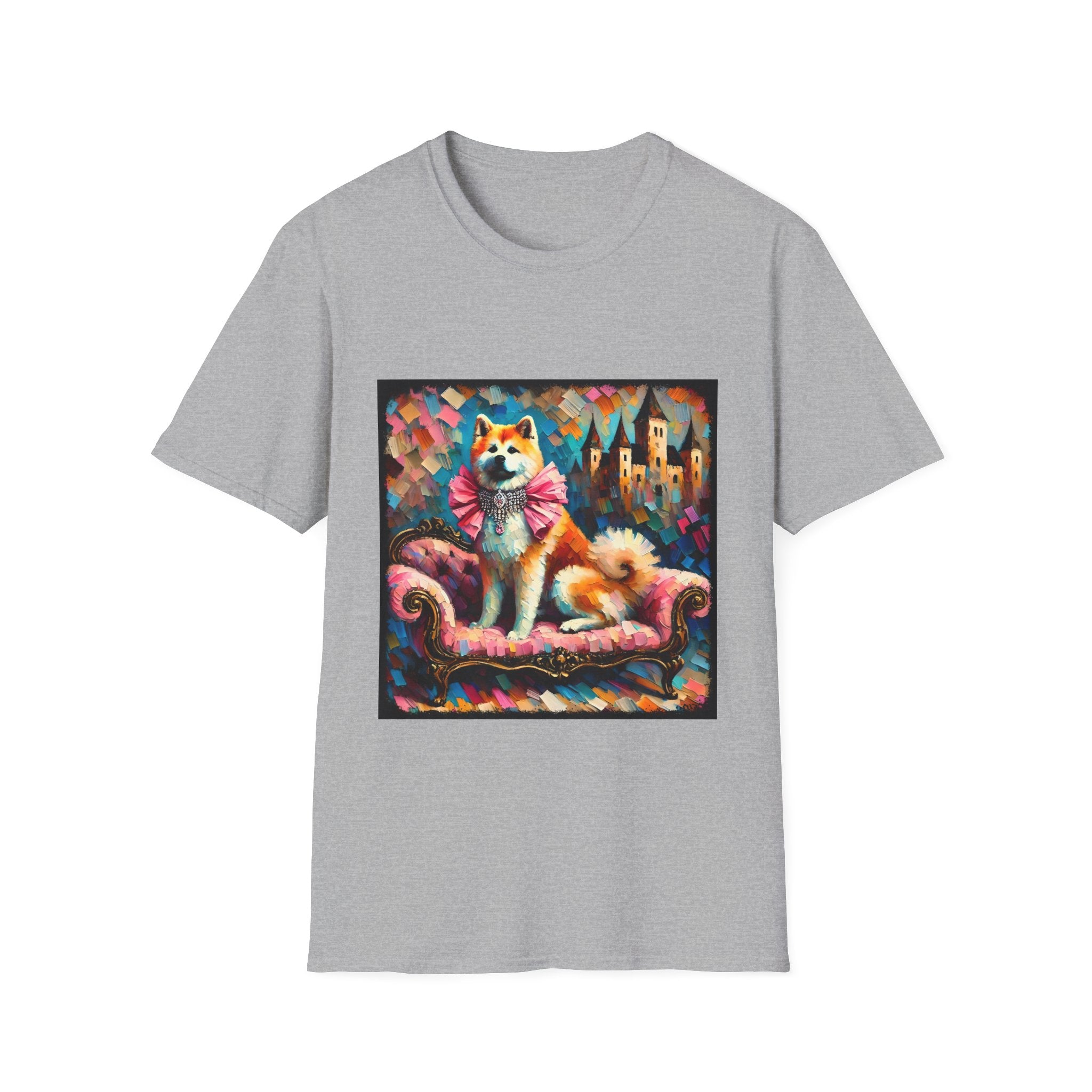 Akita Diamond Princess Classic | Unisex Dog T-Shirt