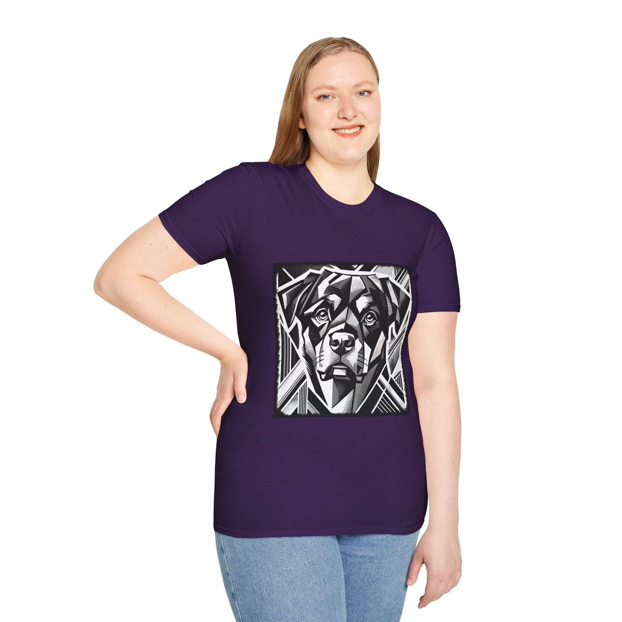 Rottweiler Geometric | Unisex Dog T-Shirt