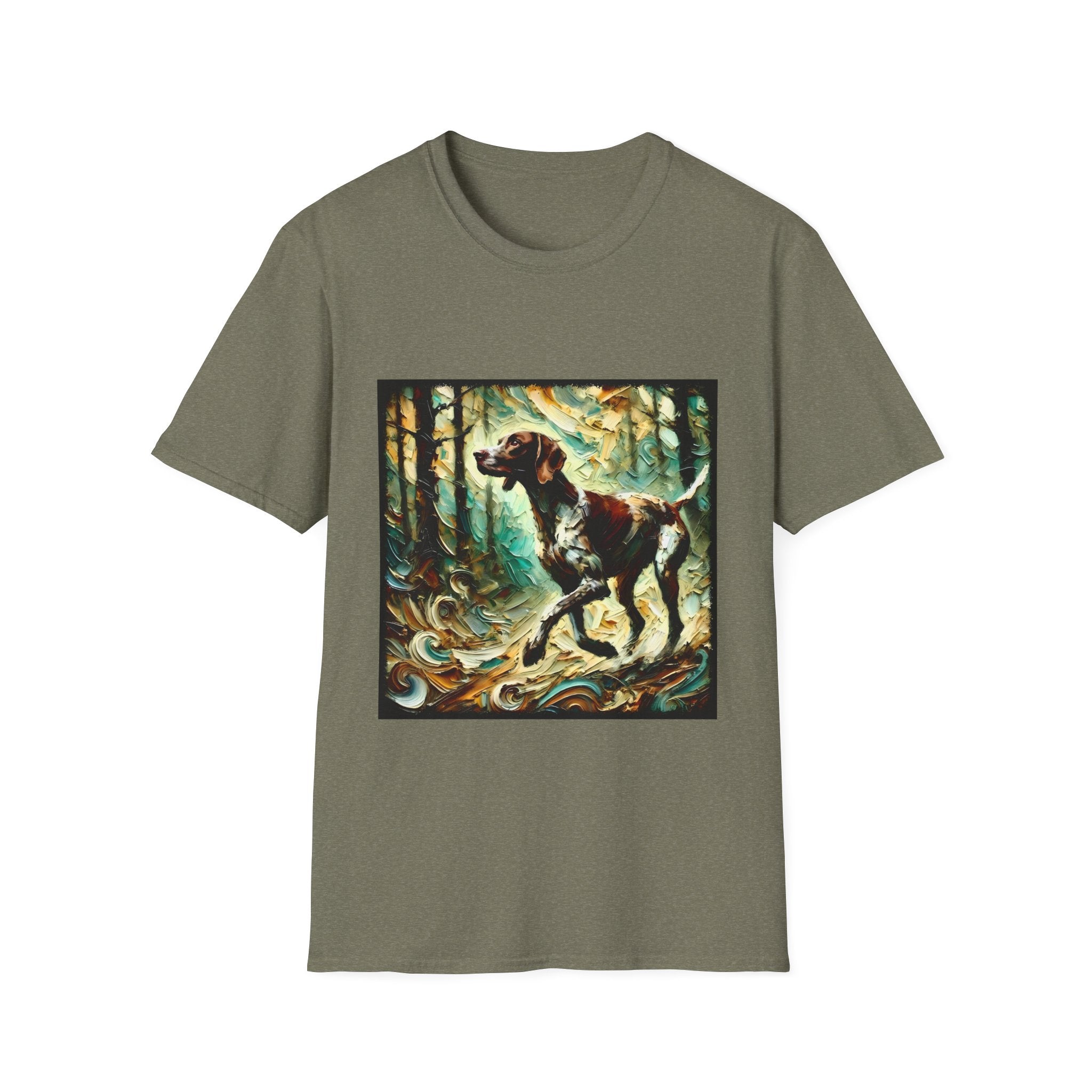 German Shorthaired Pointer Woodland Classic | Unisex Dog T-Shirt