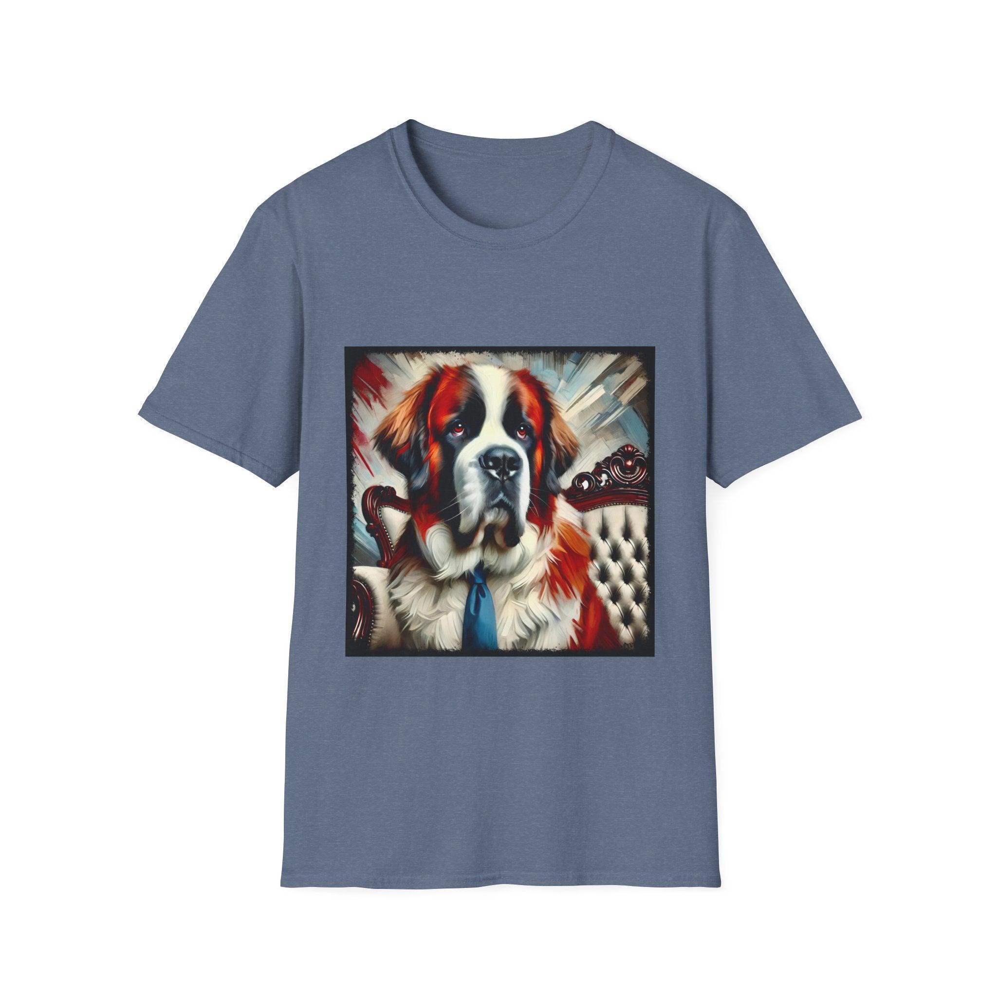 Saint Bernard Big Boss | Unisex Dog T-Shirt
