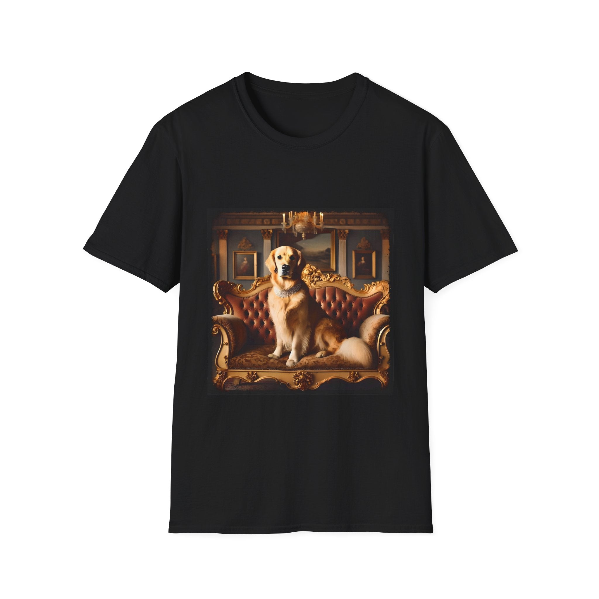 Golden Retriever Gentle Prestige | Unisex Dog T-Shirt