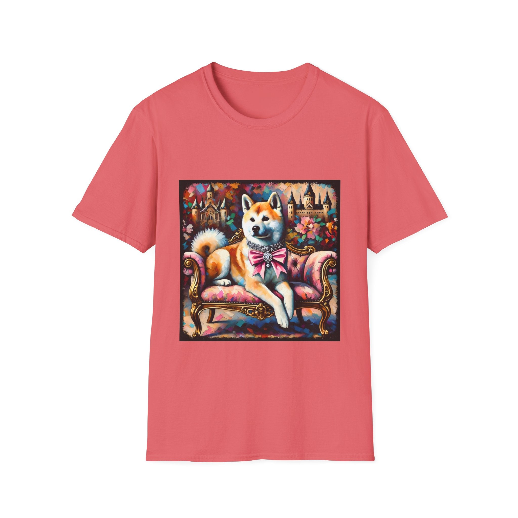 Akita Bow Babe Classic | Unisex Dog T-Shirt