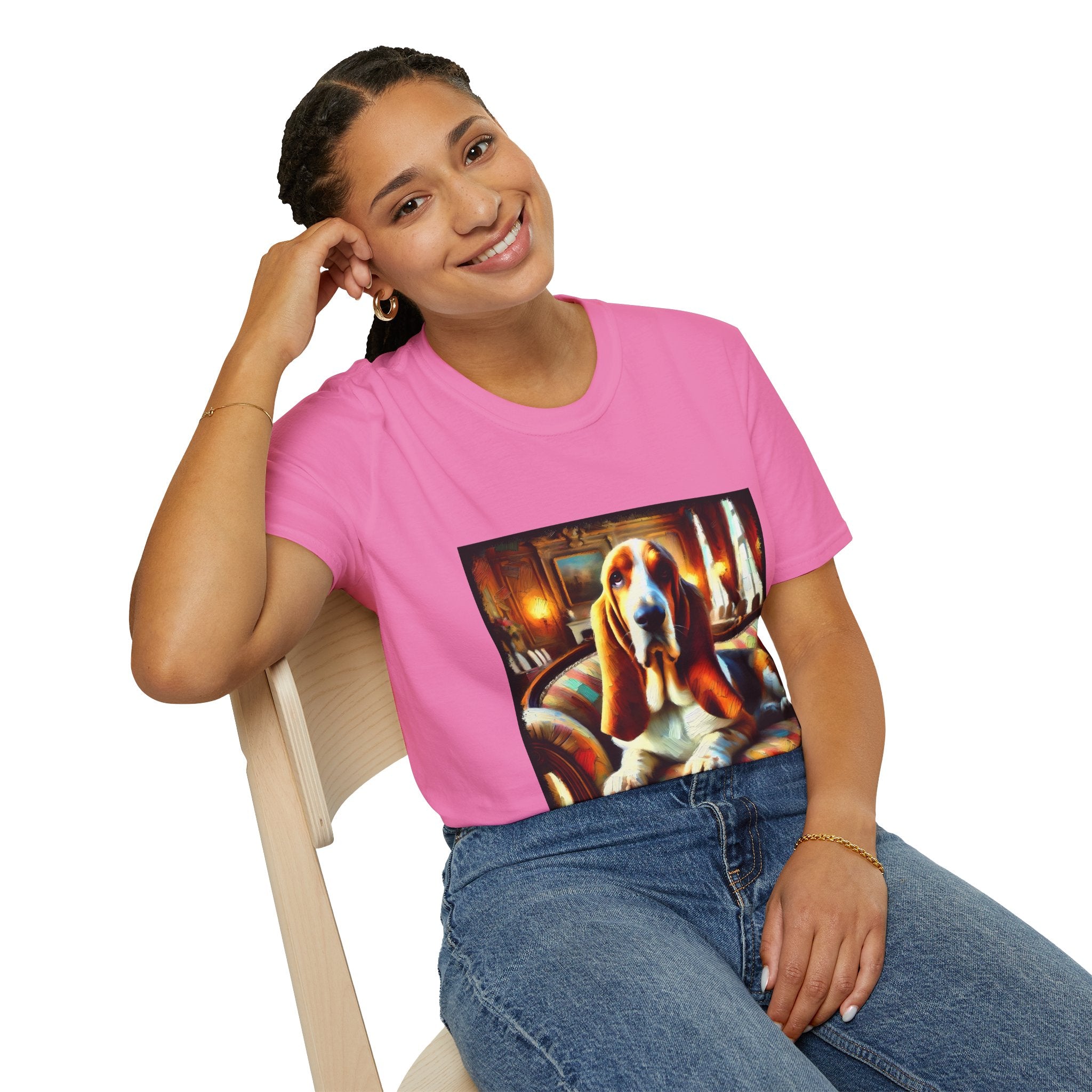 Basset Hound Warm Classic | Unisex Dog T-Shirt