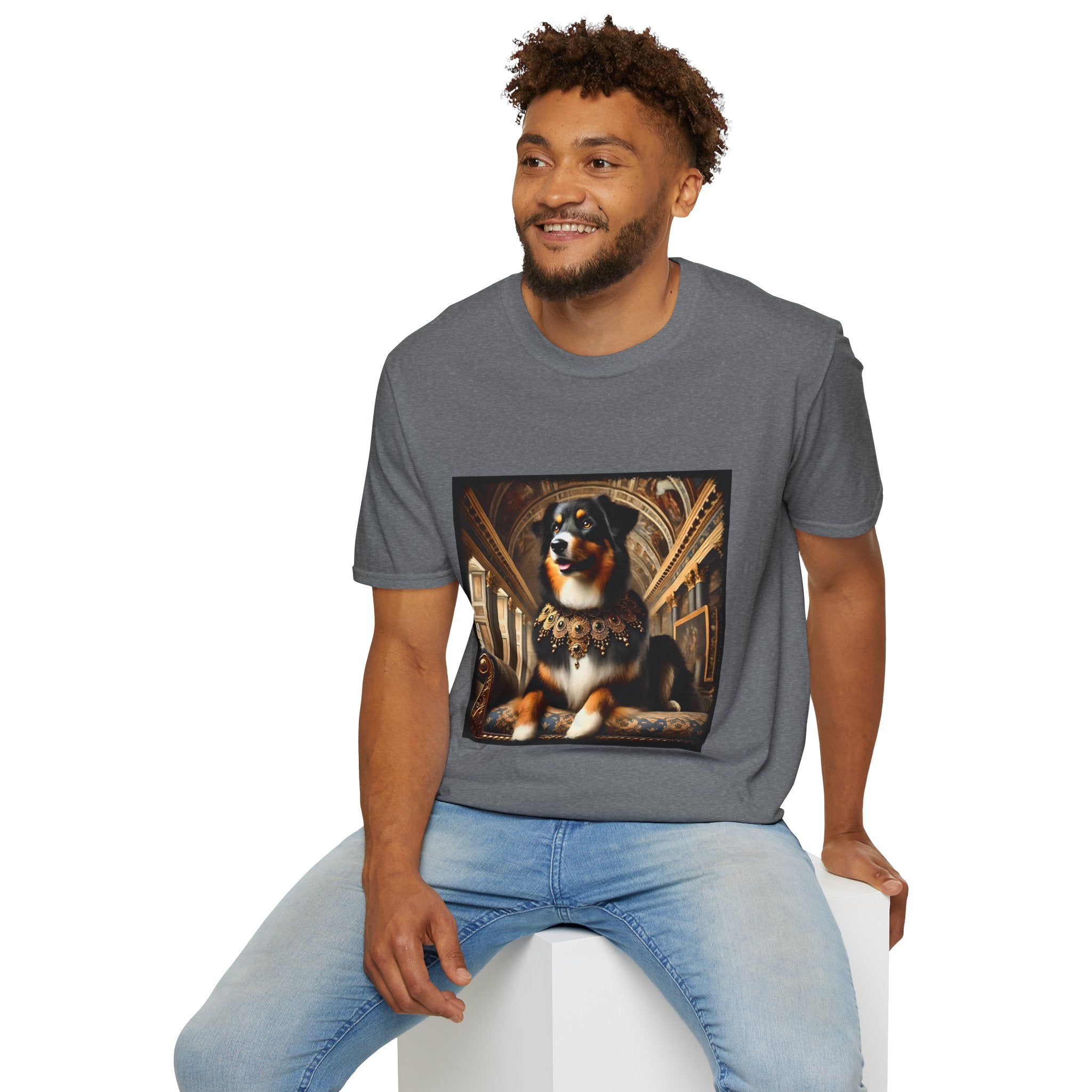 Australian Shepherd Opulent Bliss | Unisex Dog T-Shirt