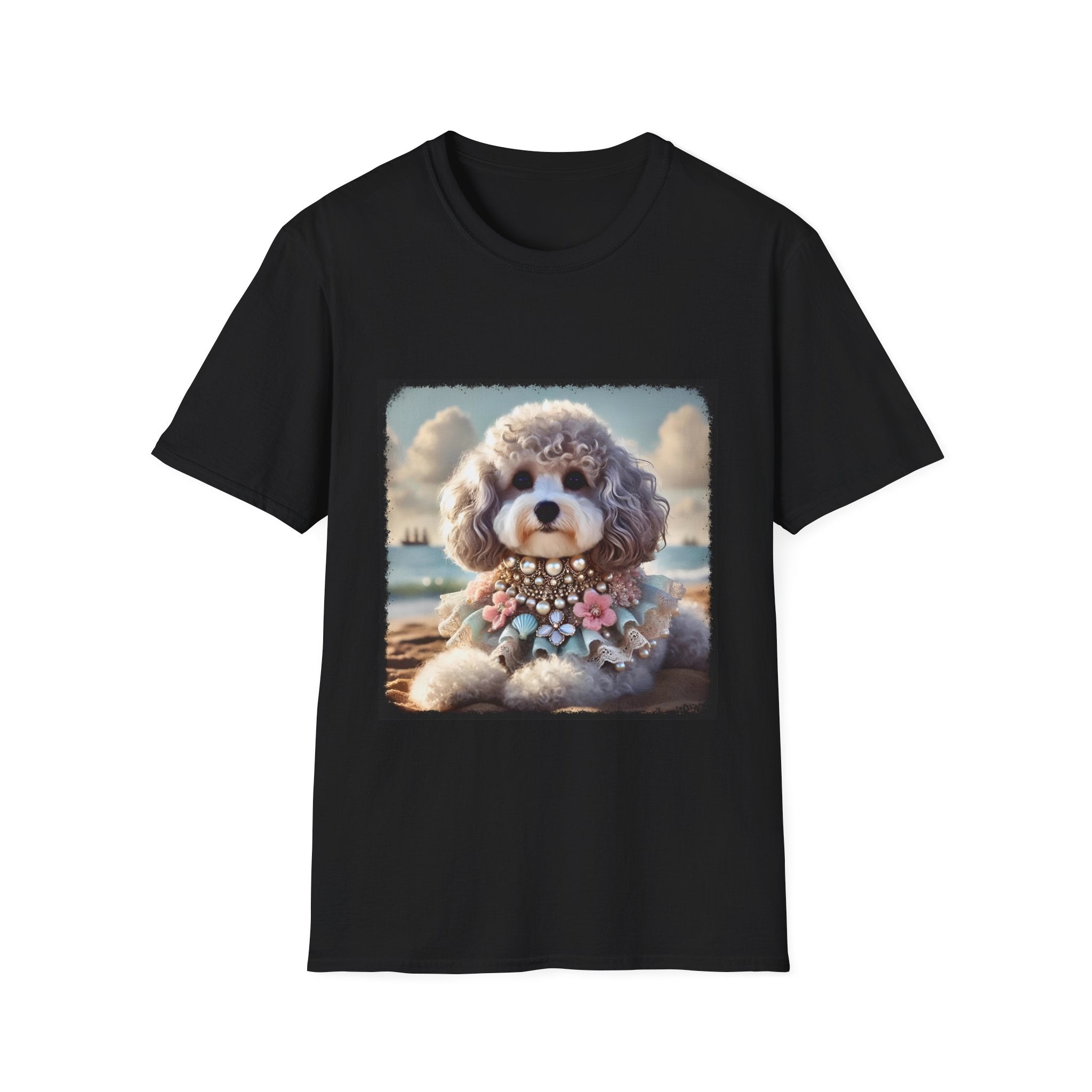 Poodle Silver Siren | Unisex Dog T-Shirt