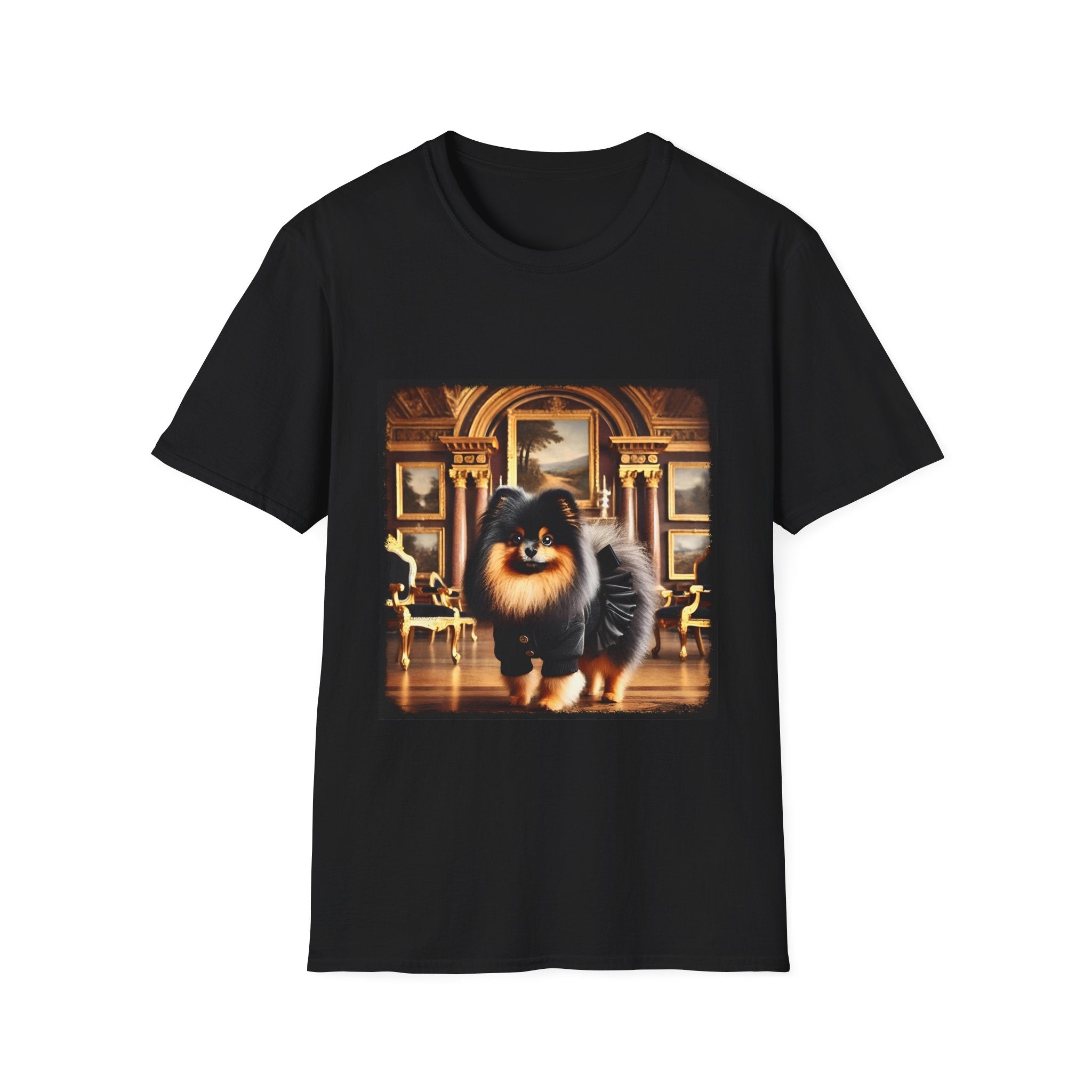 Pomeranian Billionaire Bark | Unisex Dog T-Shirt
