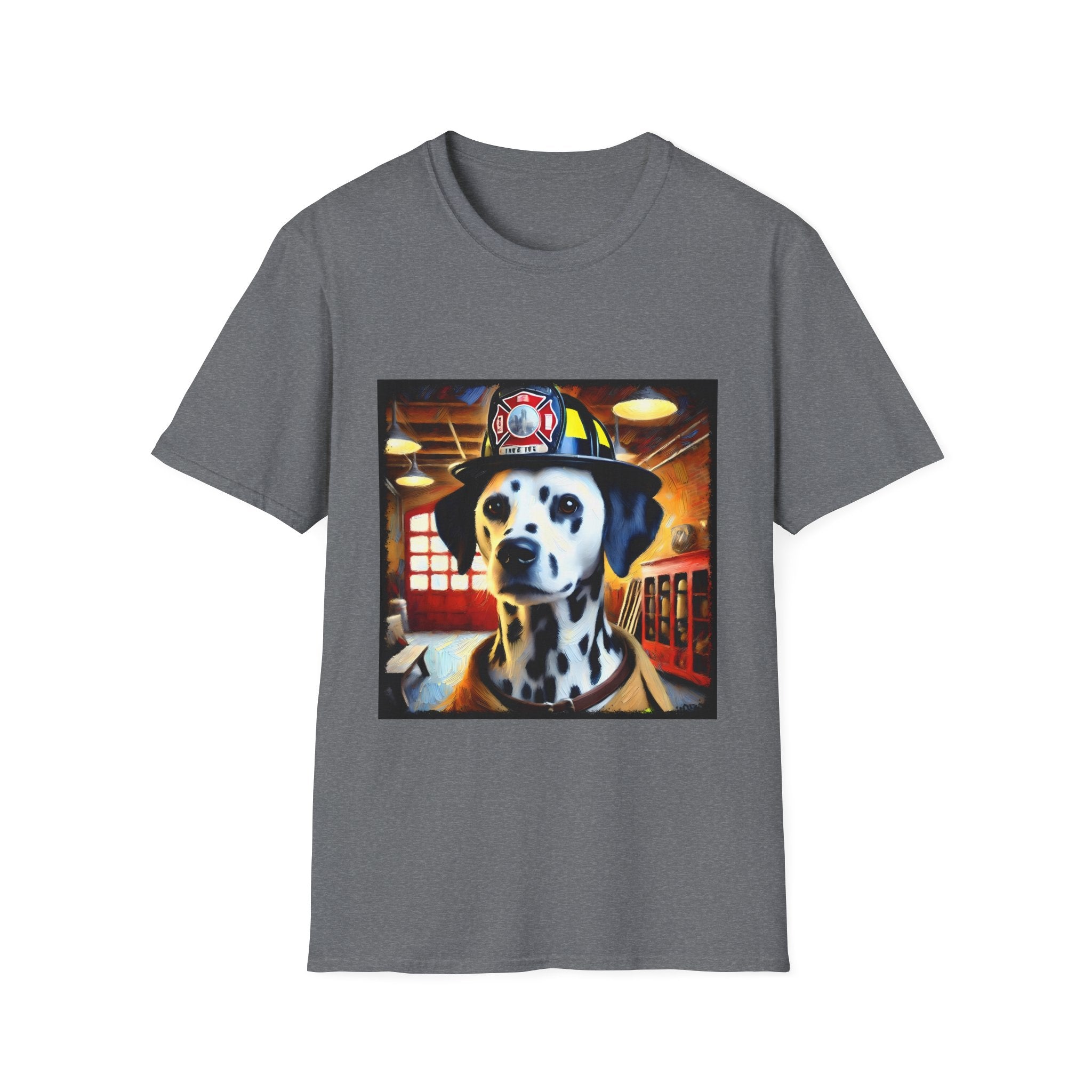 Dalmatian Fire Rescue Classic | Unisex Dog T-Shirt