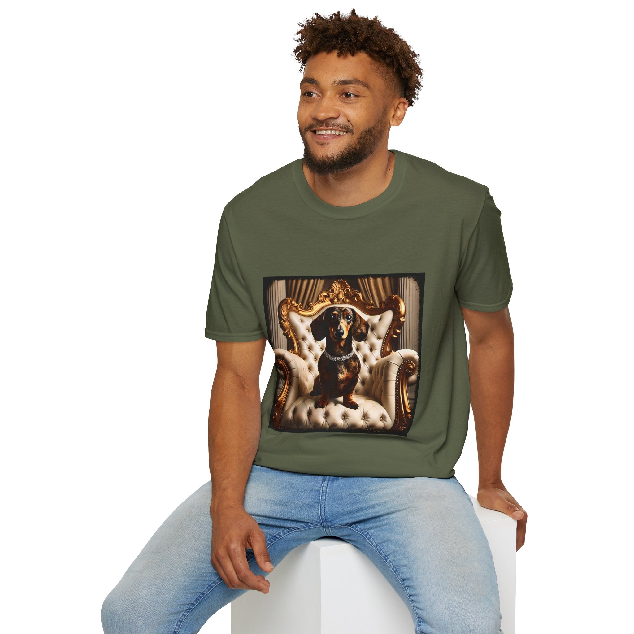Dachshund Brindle Royalty | Unisex Dog T-Shirt