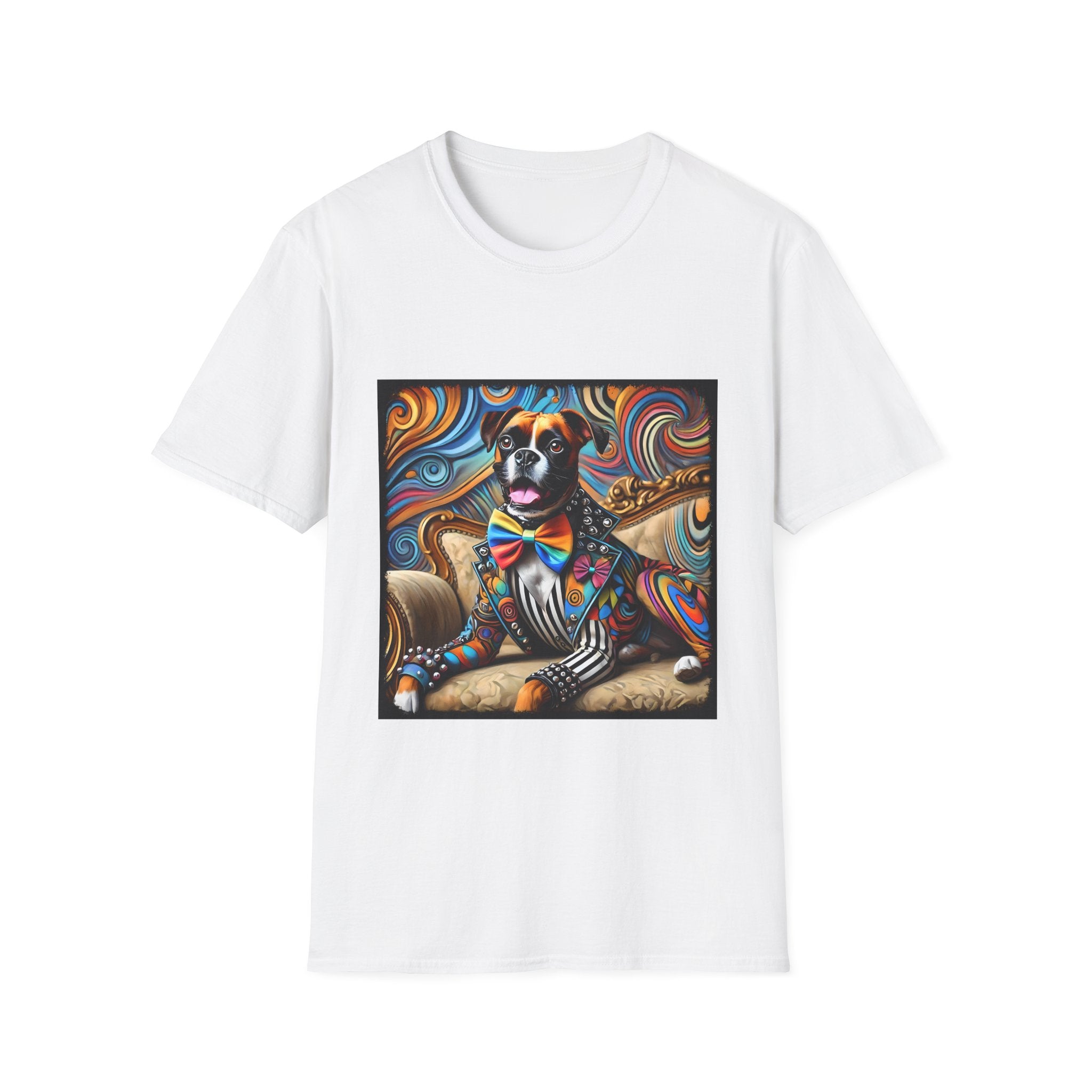Boxer Vivid Rocker | Unisex Dog T-Shirt