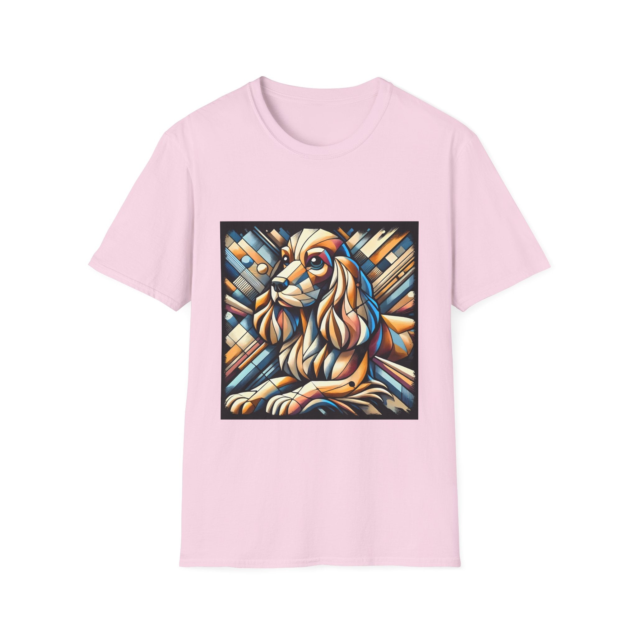 Cocker Spaniel Bold Geometric | Unisex Dog T-Shirt