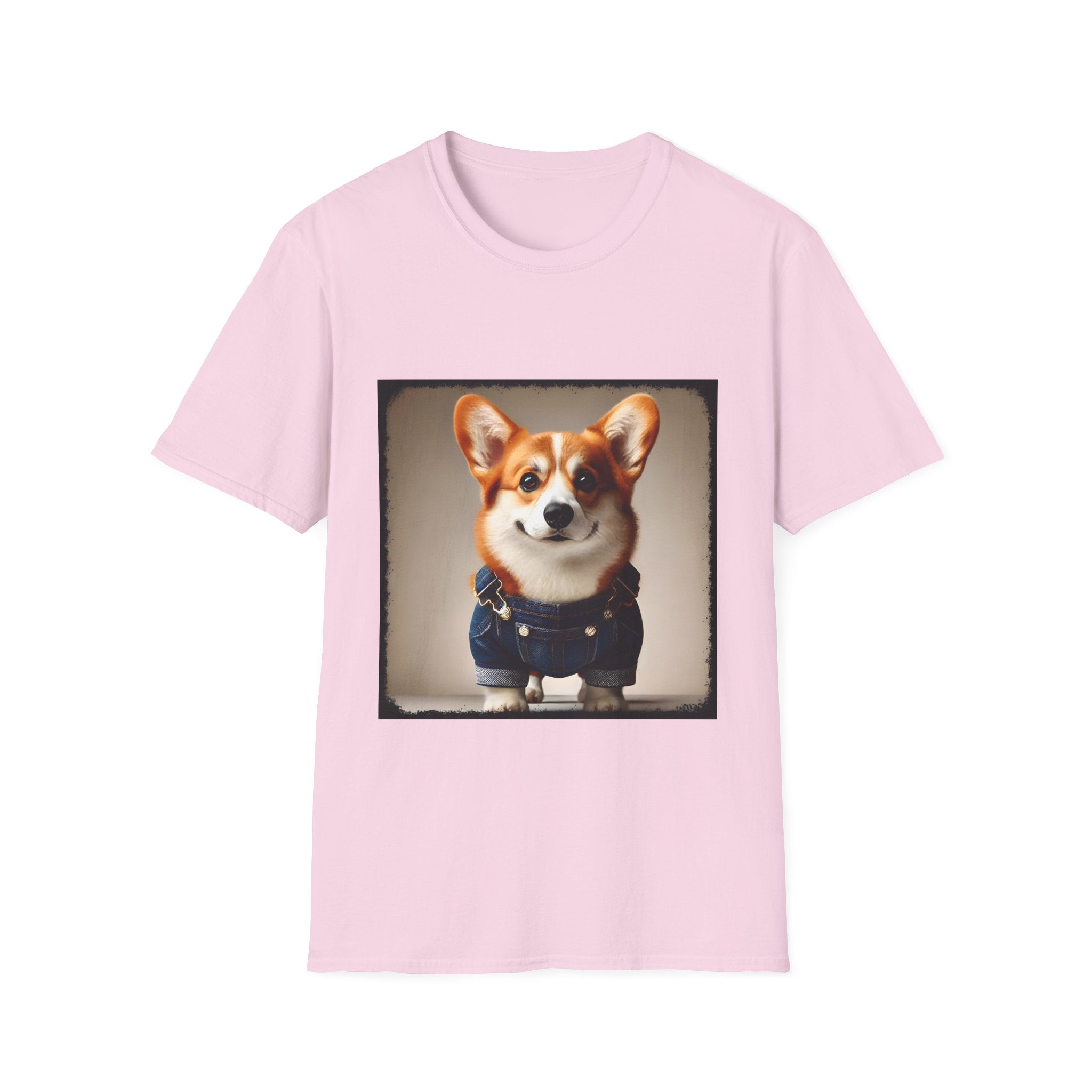 Pembroke Welsh Corgi Denim Dream | Unisex Dog T-Shirt