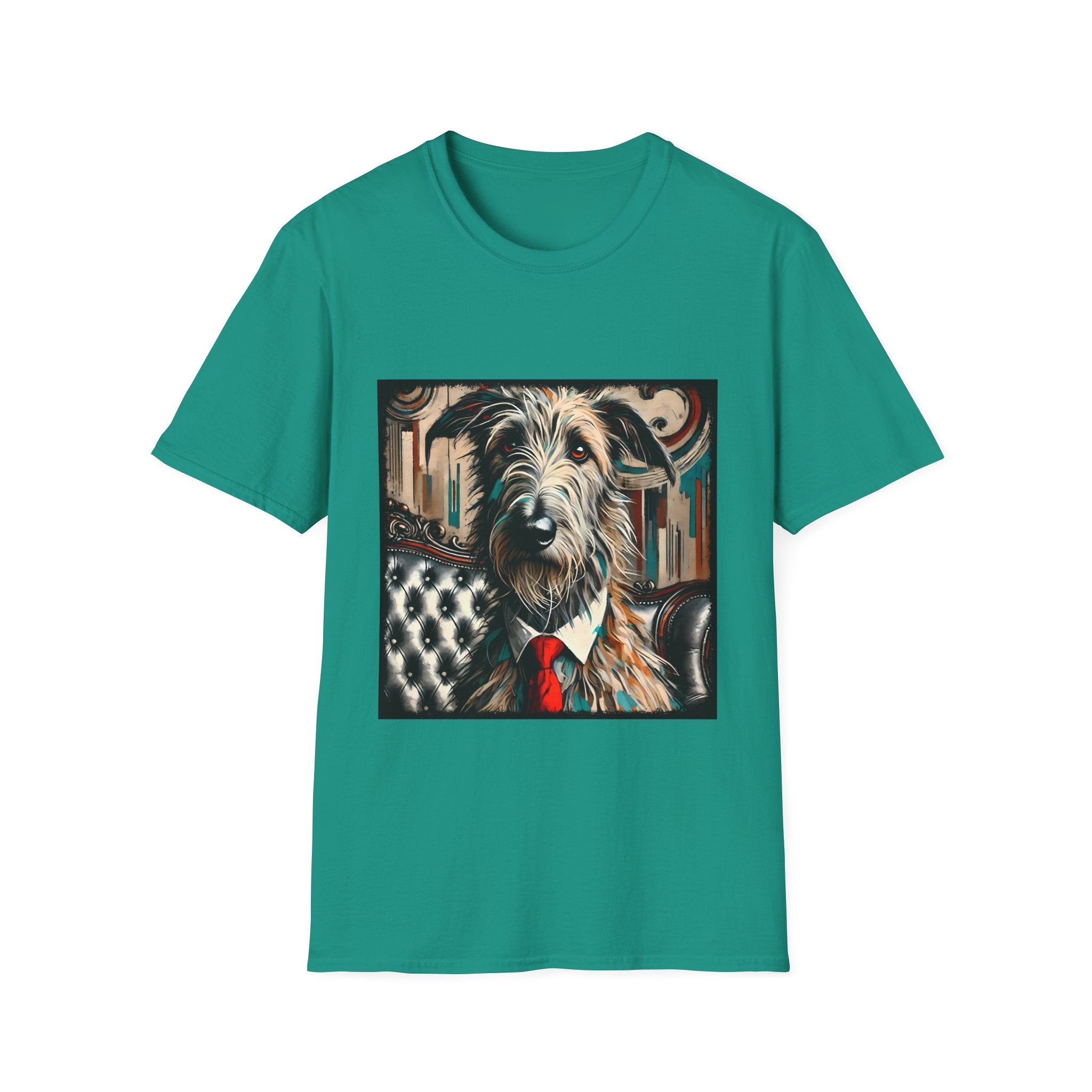 Irish Wolfhound Bold Gentleman |  Unisex Dog T-Shirt