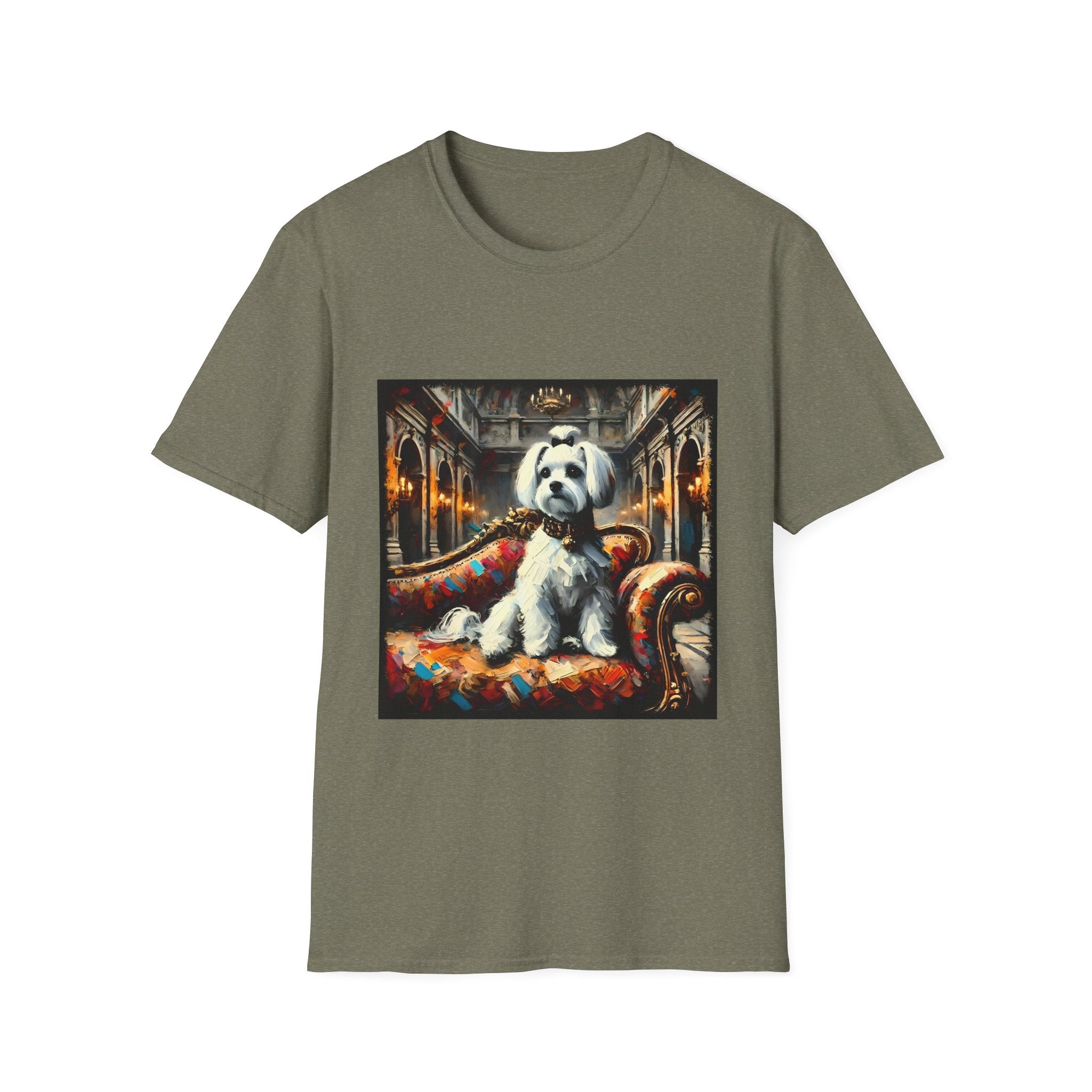 Maltese Bold Classic | Unisex Dog T-Shirt