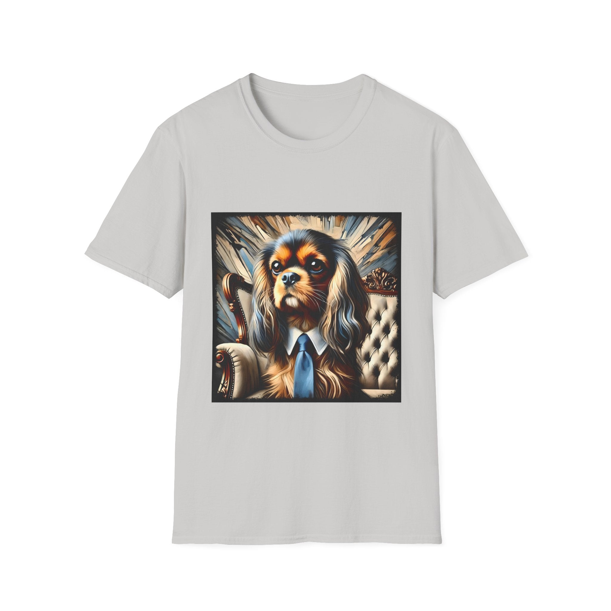Cavalier King Charles Spaniel  Suave Icon | Unisex Dog T-Shirt