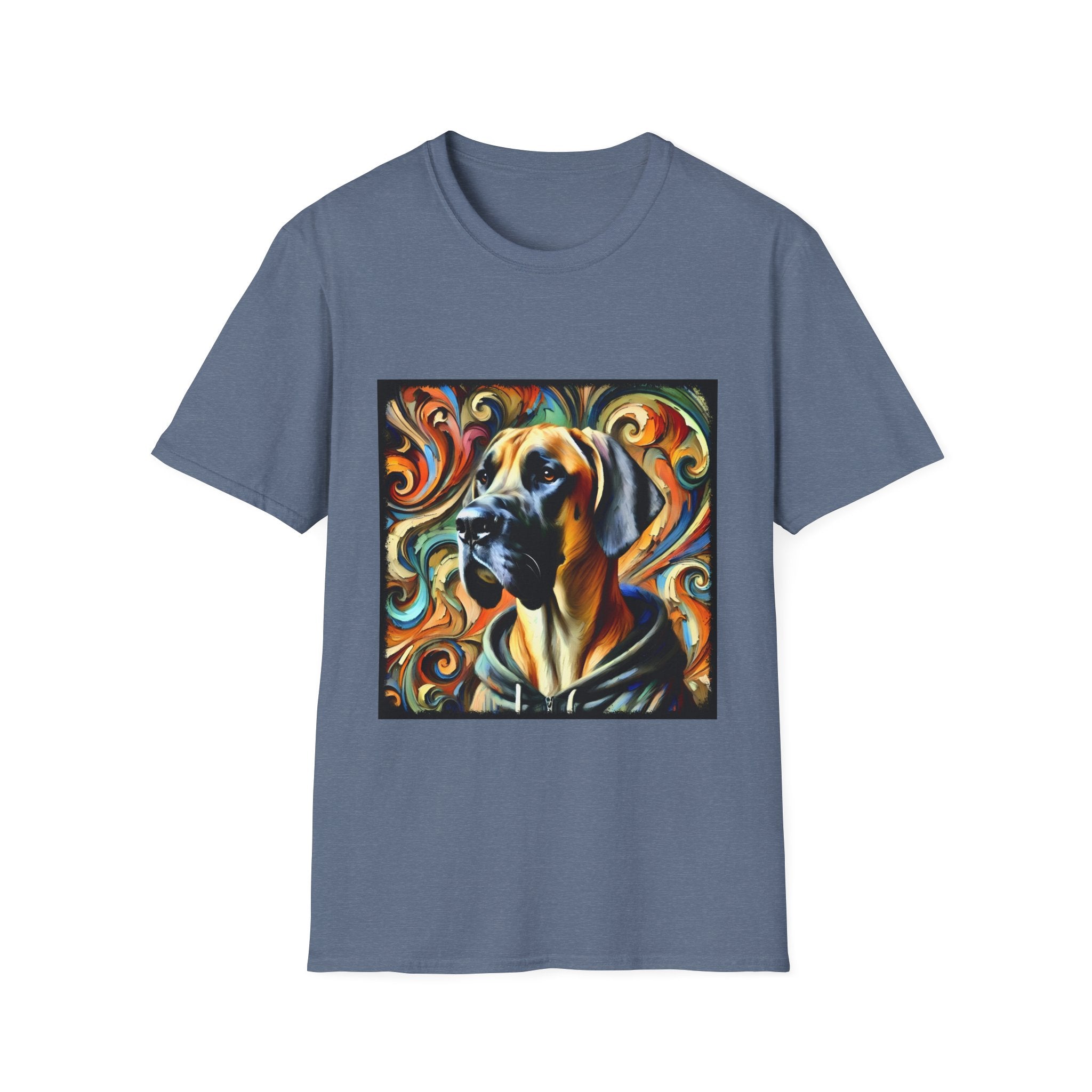 Great Dane Street Swirl | Unisex Dog T-Shirt