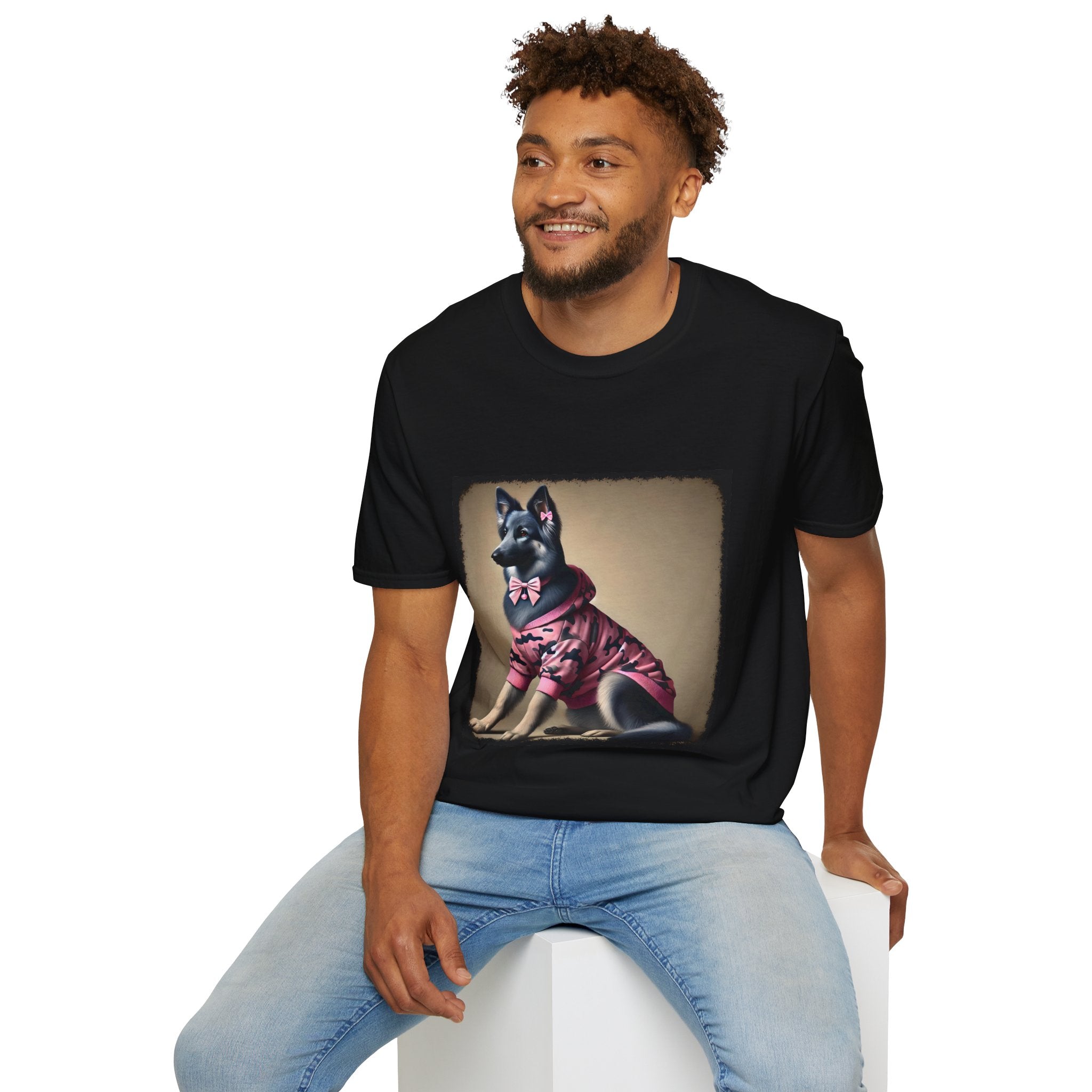 German Shepherd Camo Cutie | Unisex Dog T-Shirt