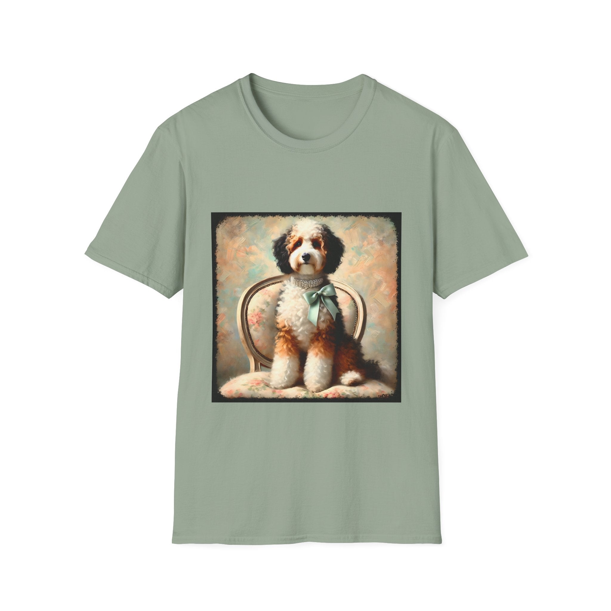 Bernedoodle Poised Classic | Unisex Dog T-Shirt