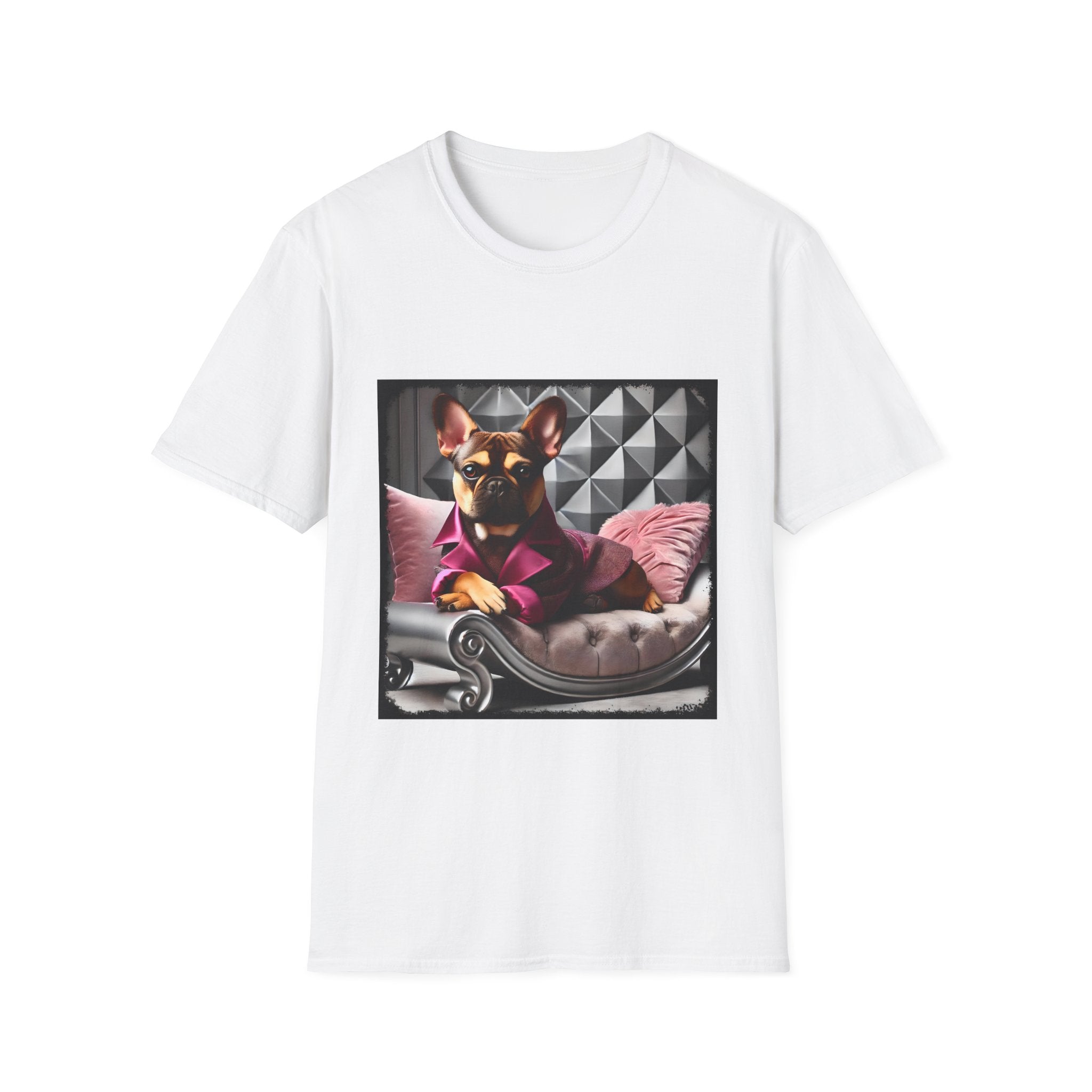 French Bulldog Vogue Vibes | Unisex Dog T-Shirt