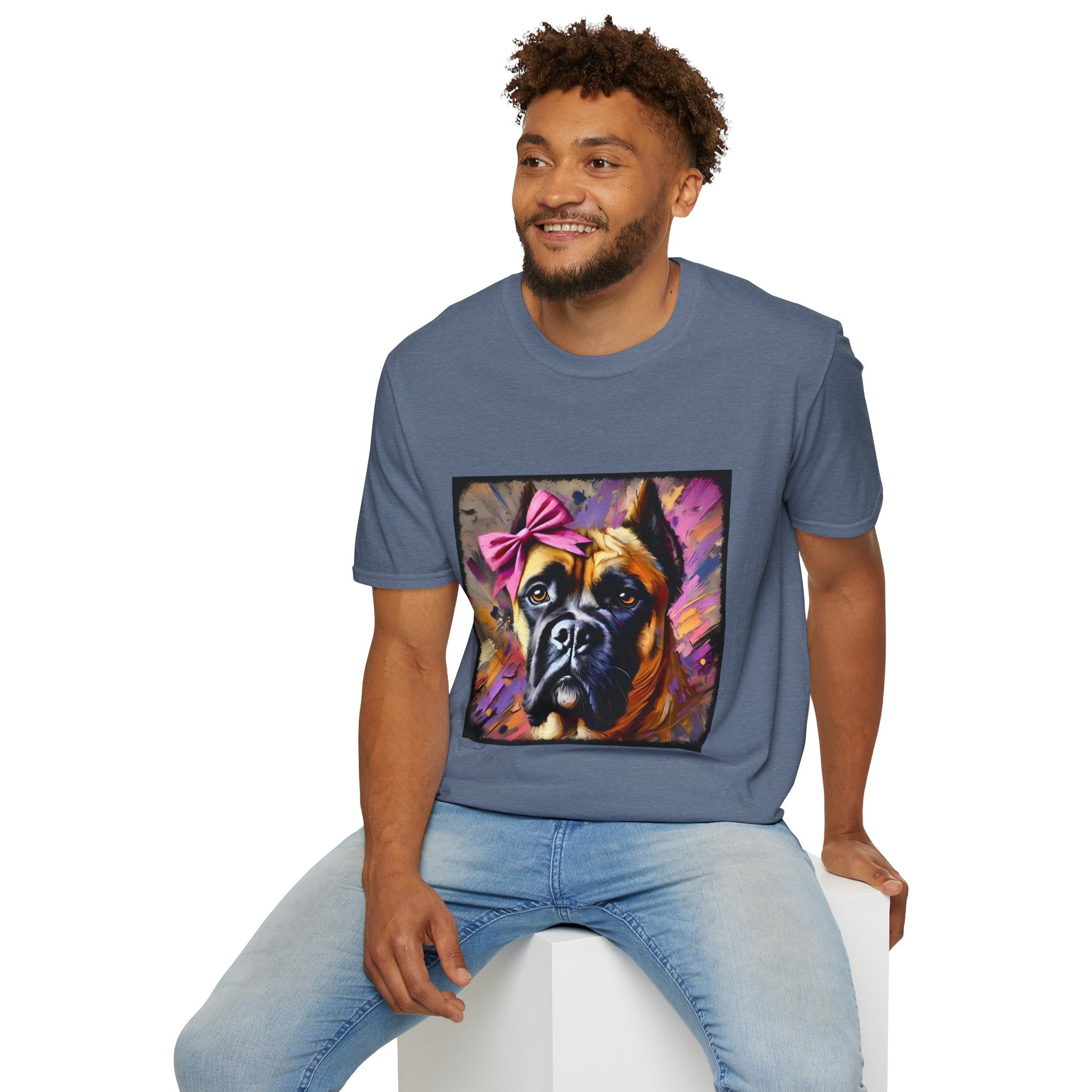 Cane Corso Pink Bow Classic | Unisex Dog T-Shirt
