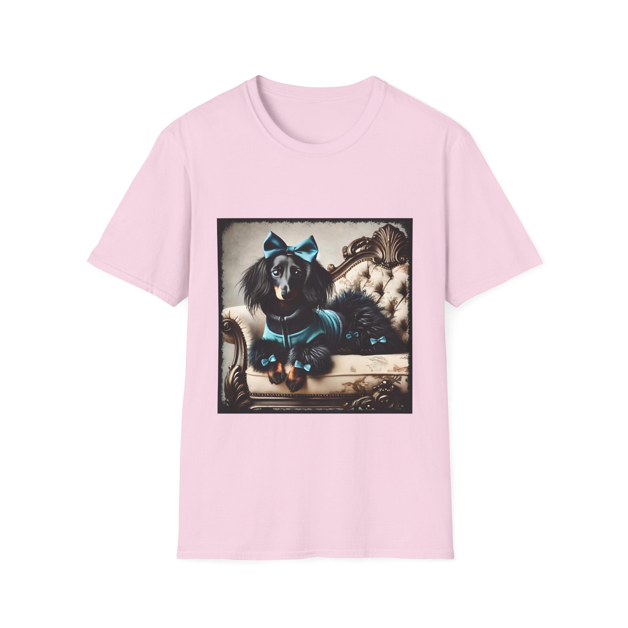 Dachshund Bow Babe | Unisex Dog T-Shirt