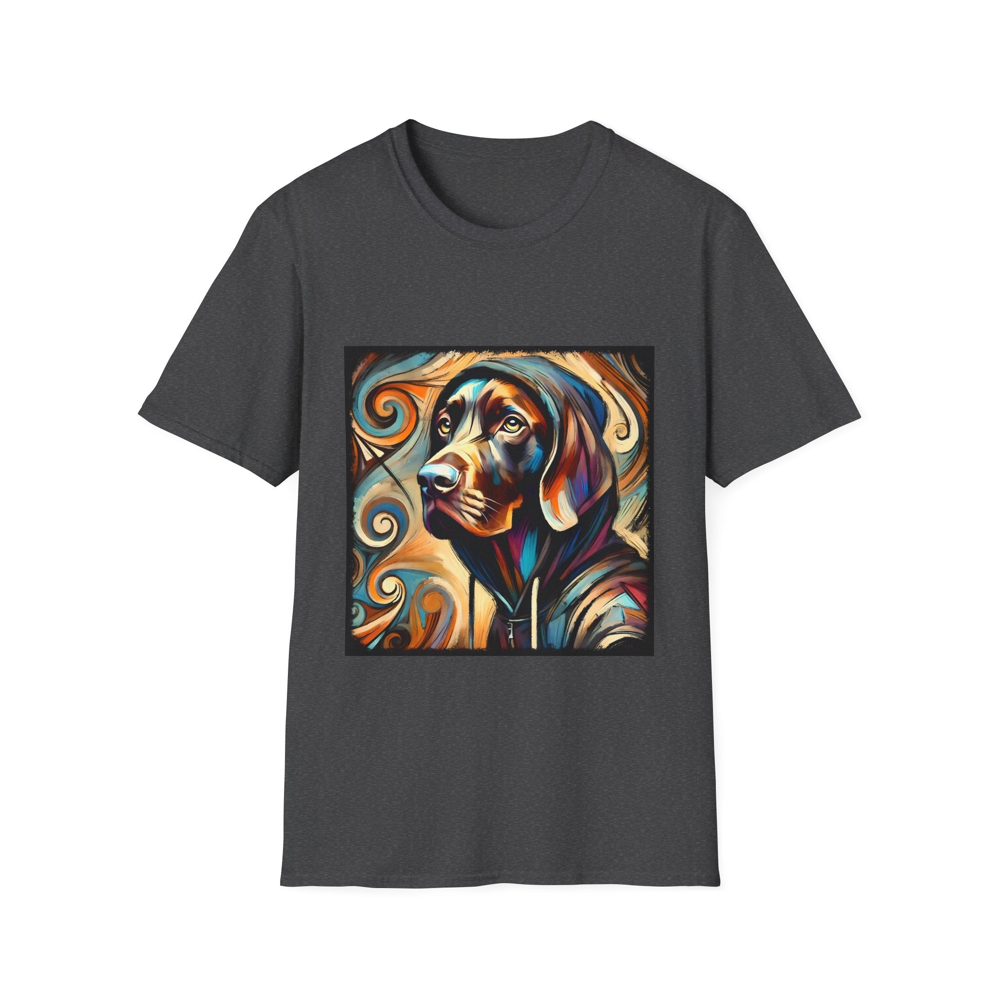 German Shorthaired Pointer Relaxed Swirl | Unisex Dog T-Shirt
