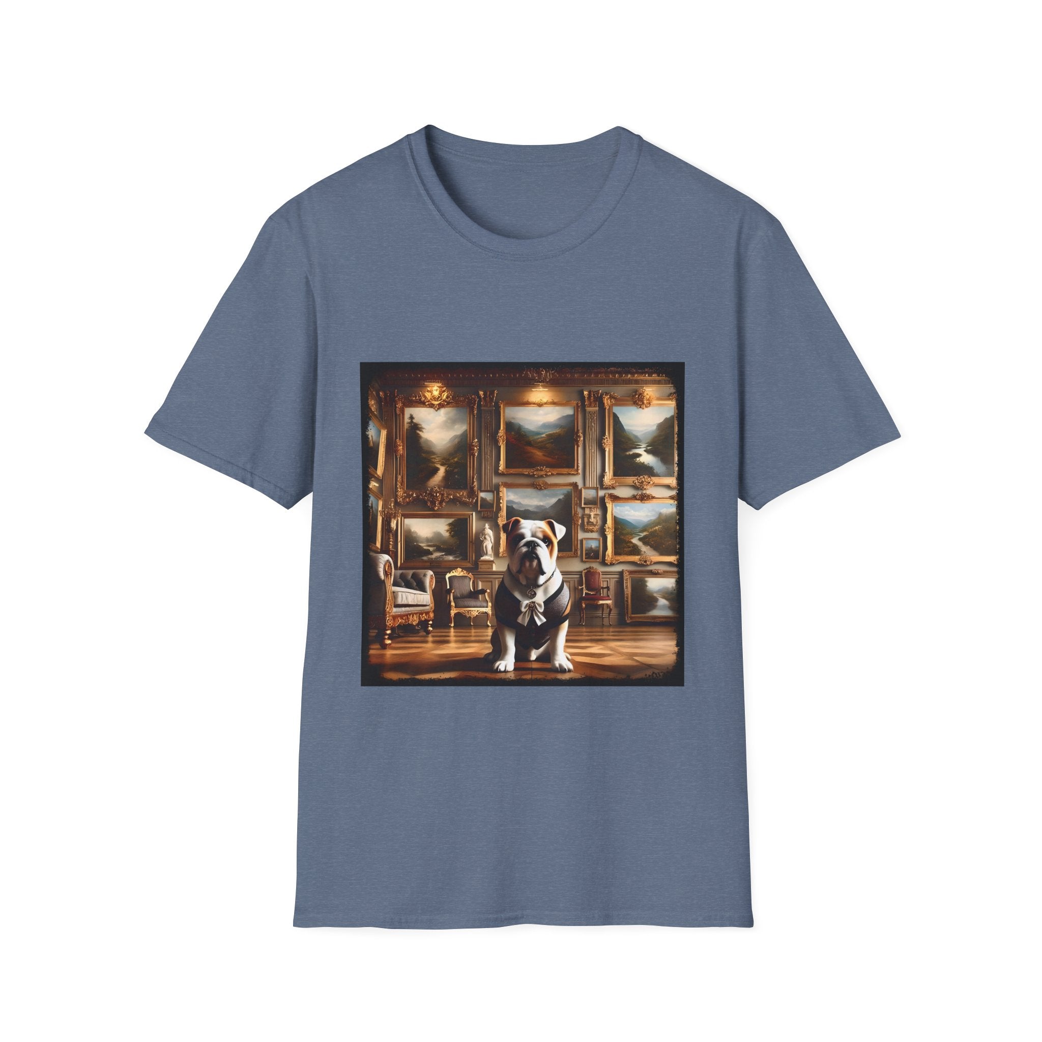 Bulldog Canvas Queen | Unisex Dog T-Shirt