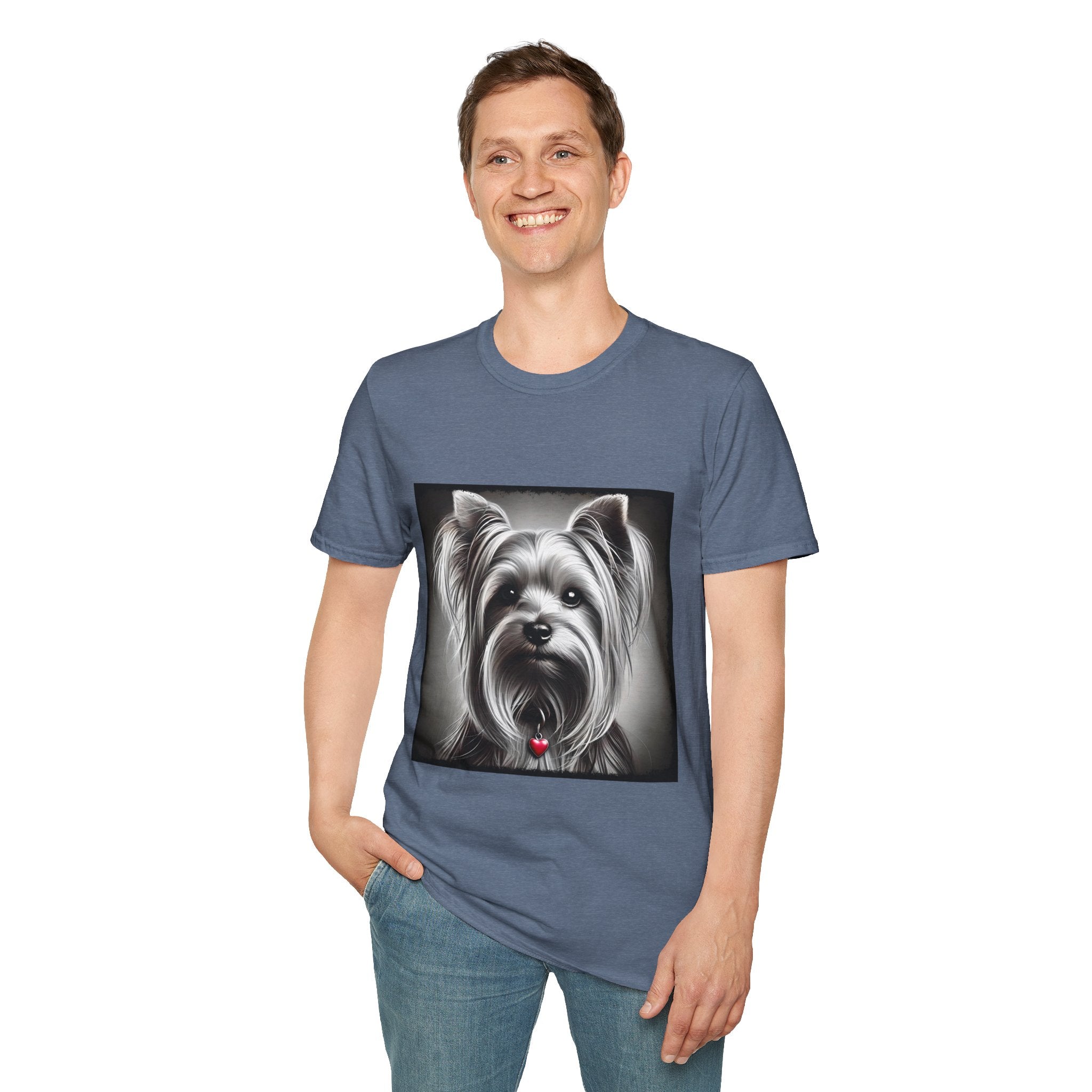 Yorkshire Terrier Heartthrob | Unisex Dog T-Shirt