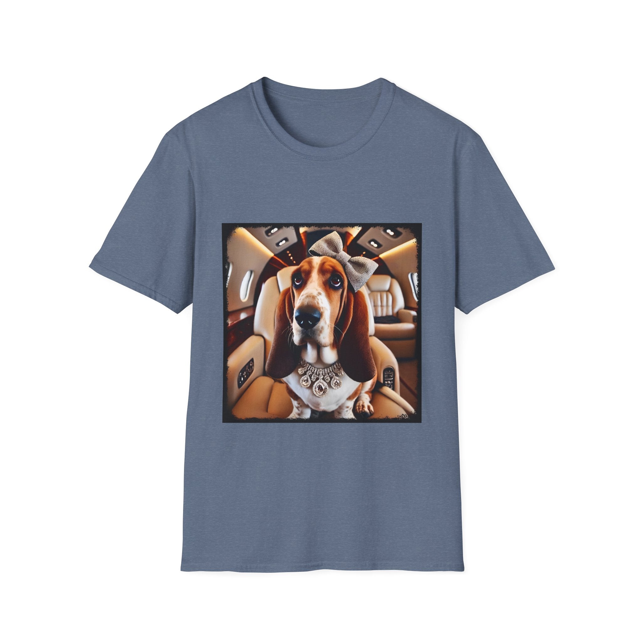 Basset Hound Jet Setter | Unisex Dog T-Shirt