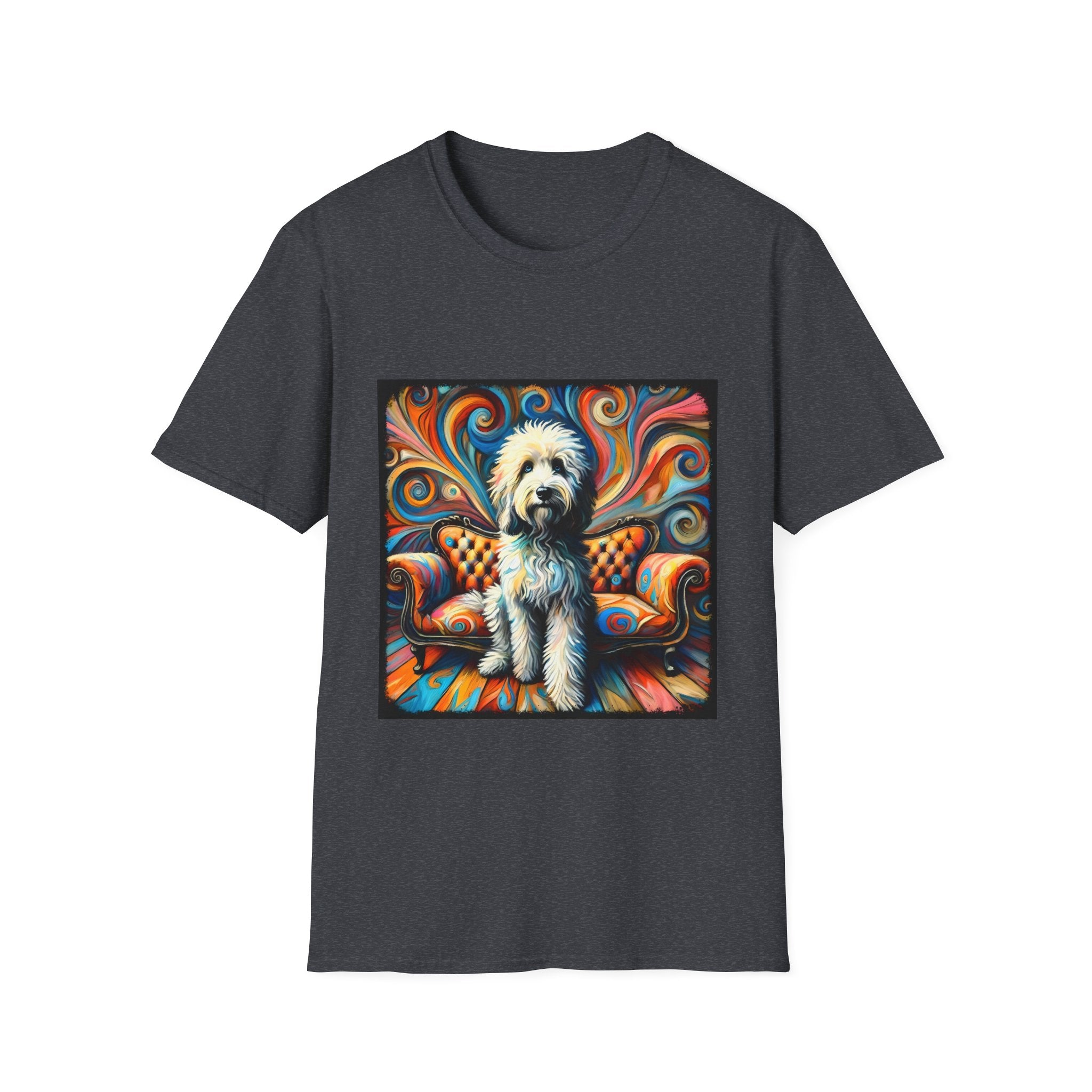 Sheepadoodle Bold Swirl | Unisex Dog T-Shirt