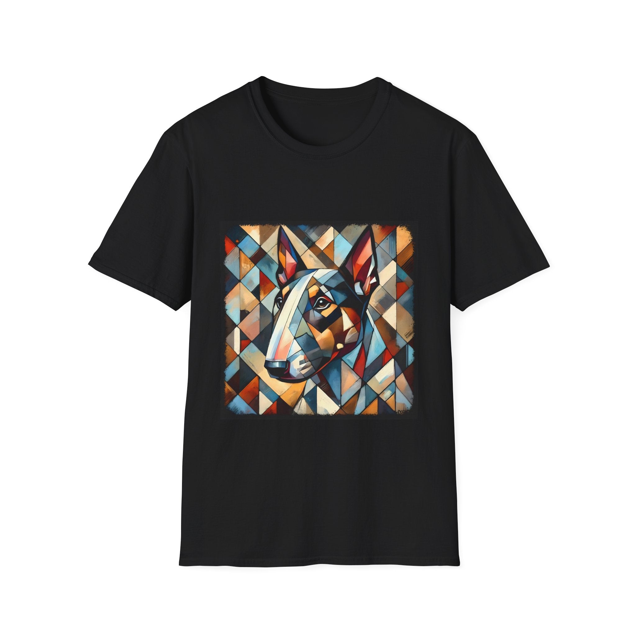 Bull Terrier Warm Geometric | Unisex Dog T-Shirt