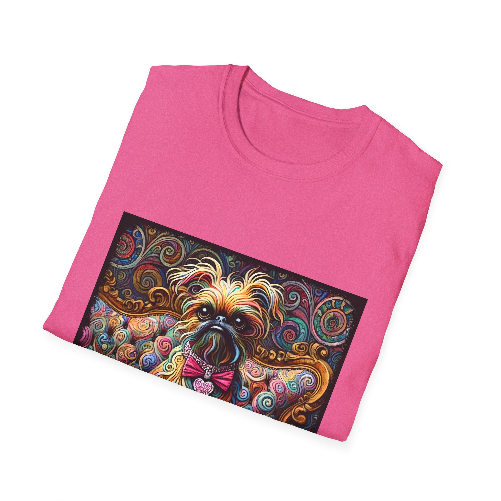 Brussels Griffon Love Swirl | Unisex Dog T-Shirt