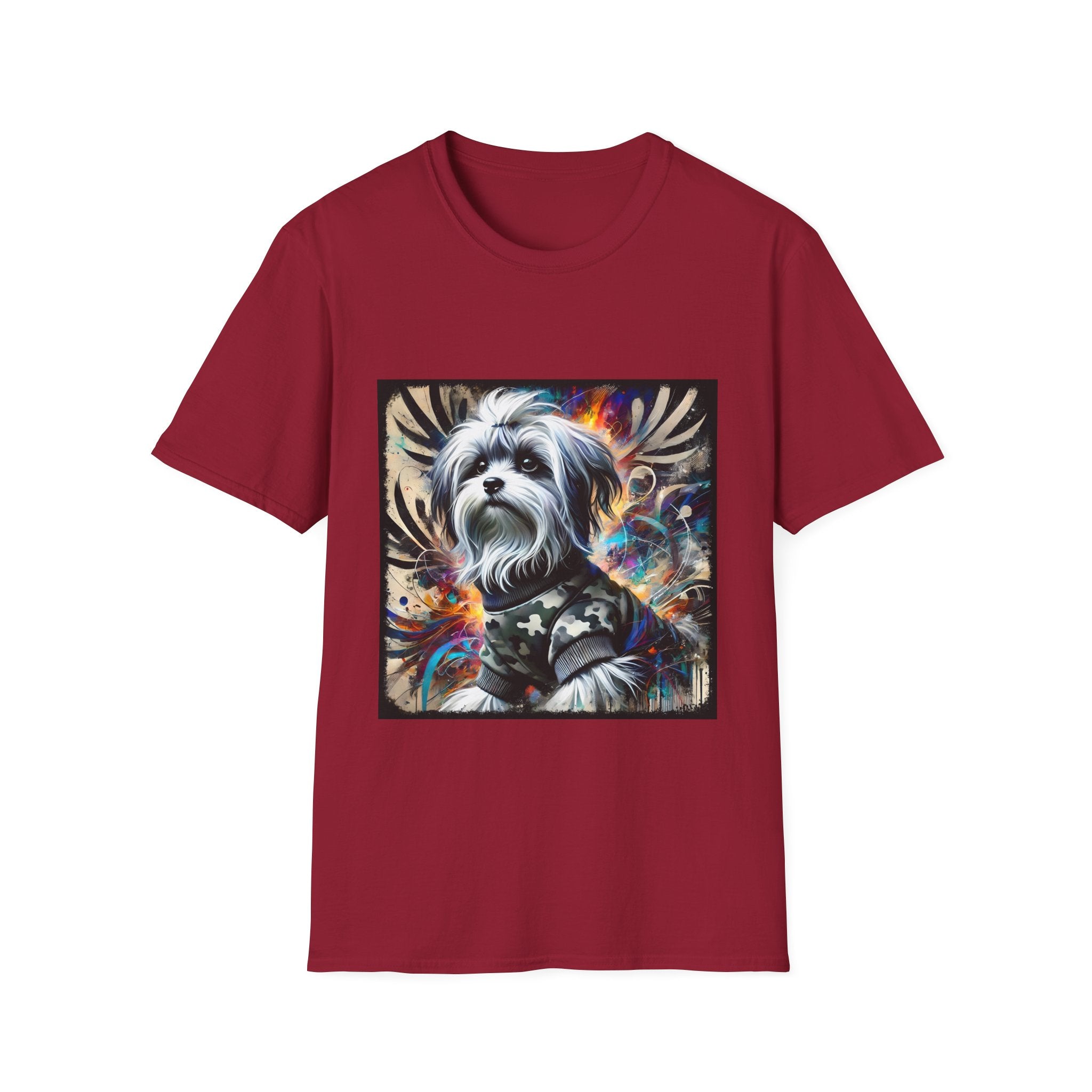 Maltese Bold Armor Classic | Unisex Dog T-Shirt