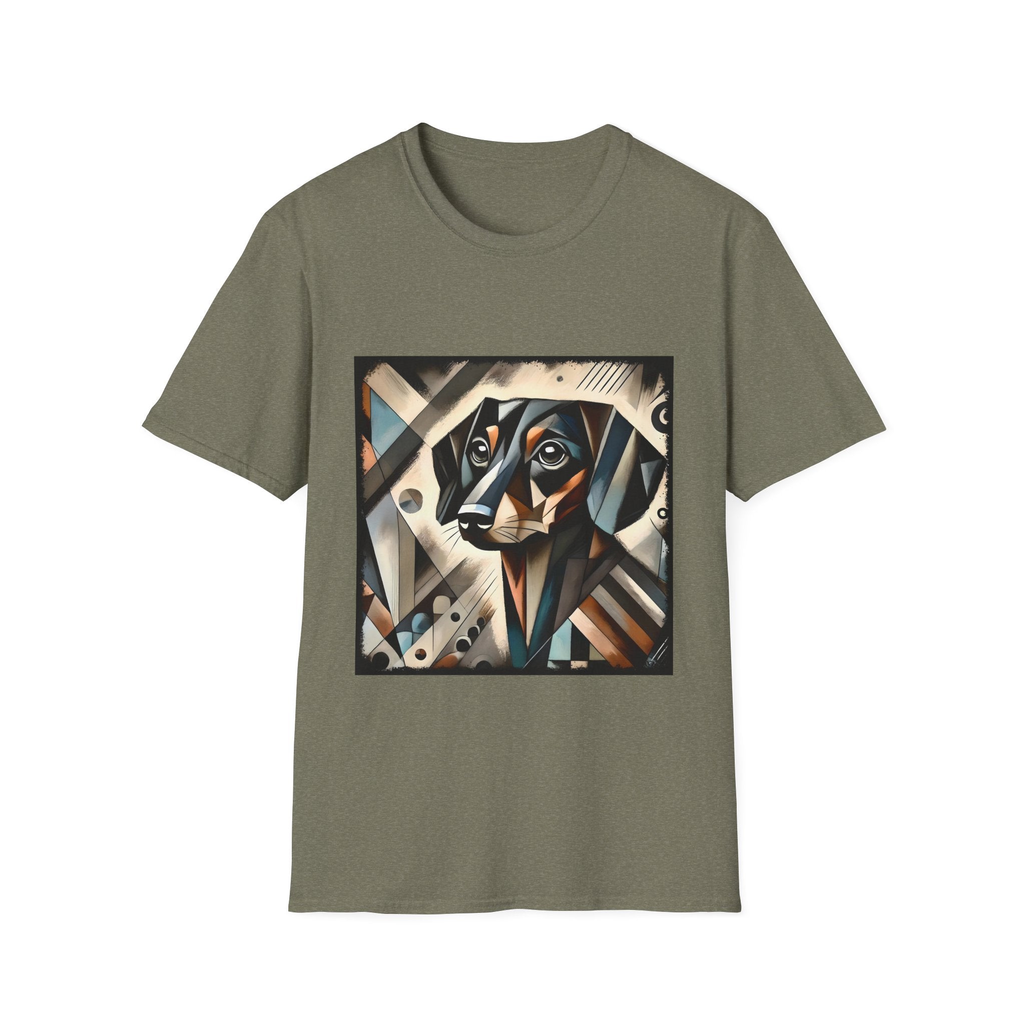 Dachshund Bold Geometric | Unisex Dog T-Shirt