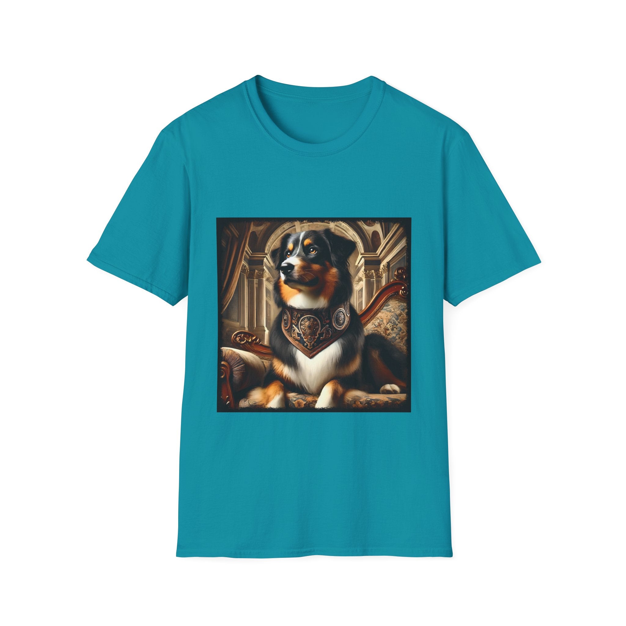 Australian Shepherd Posh Prince | Unisex Dog T-Shirt