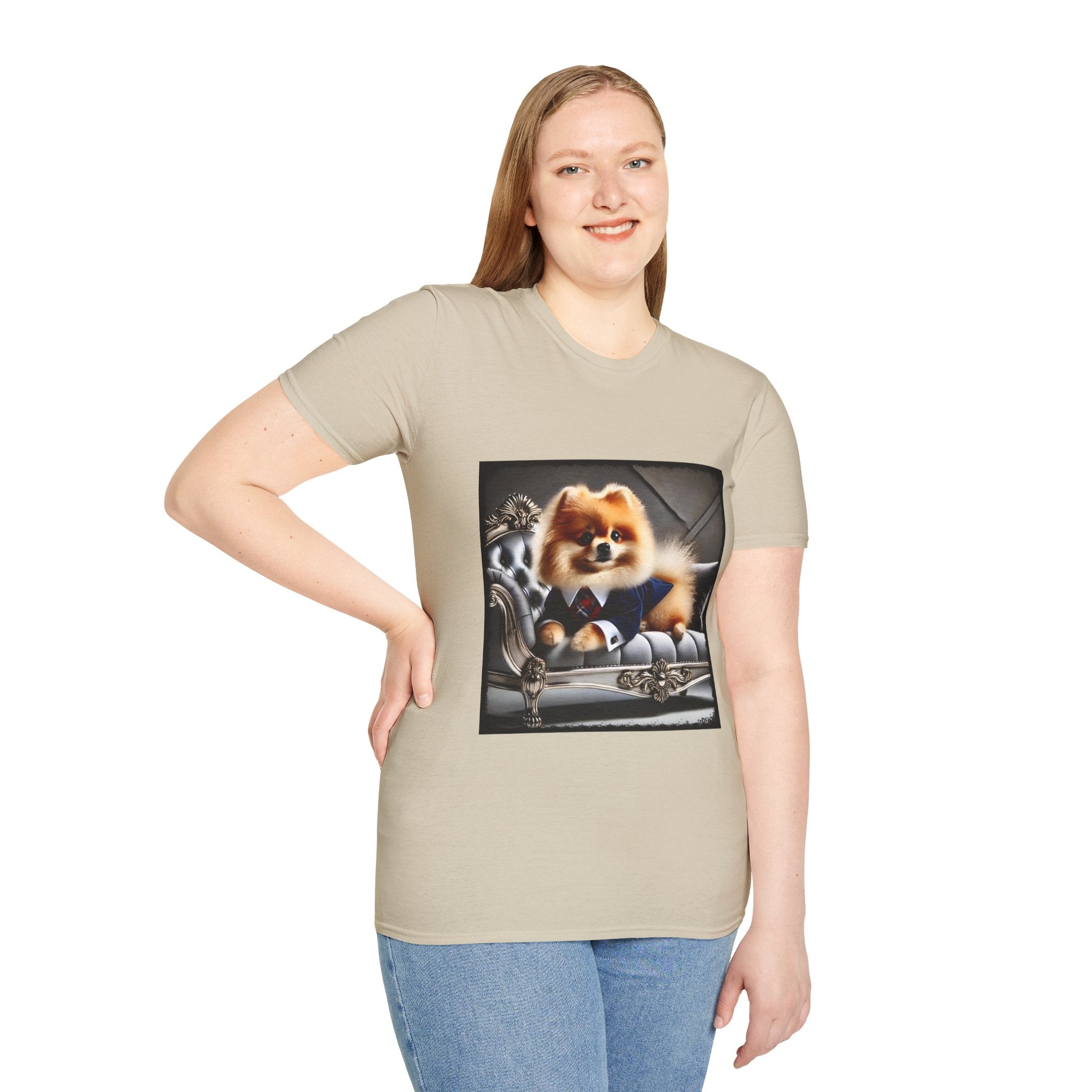 Pomeranian Mister Fetch | Unisex Dog T-Shirt