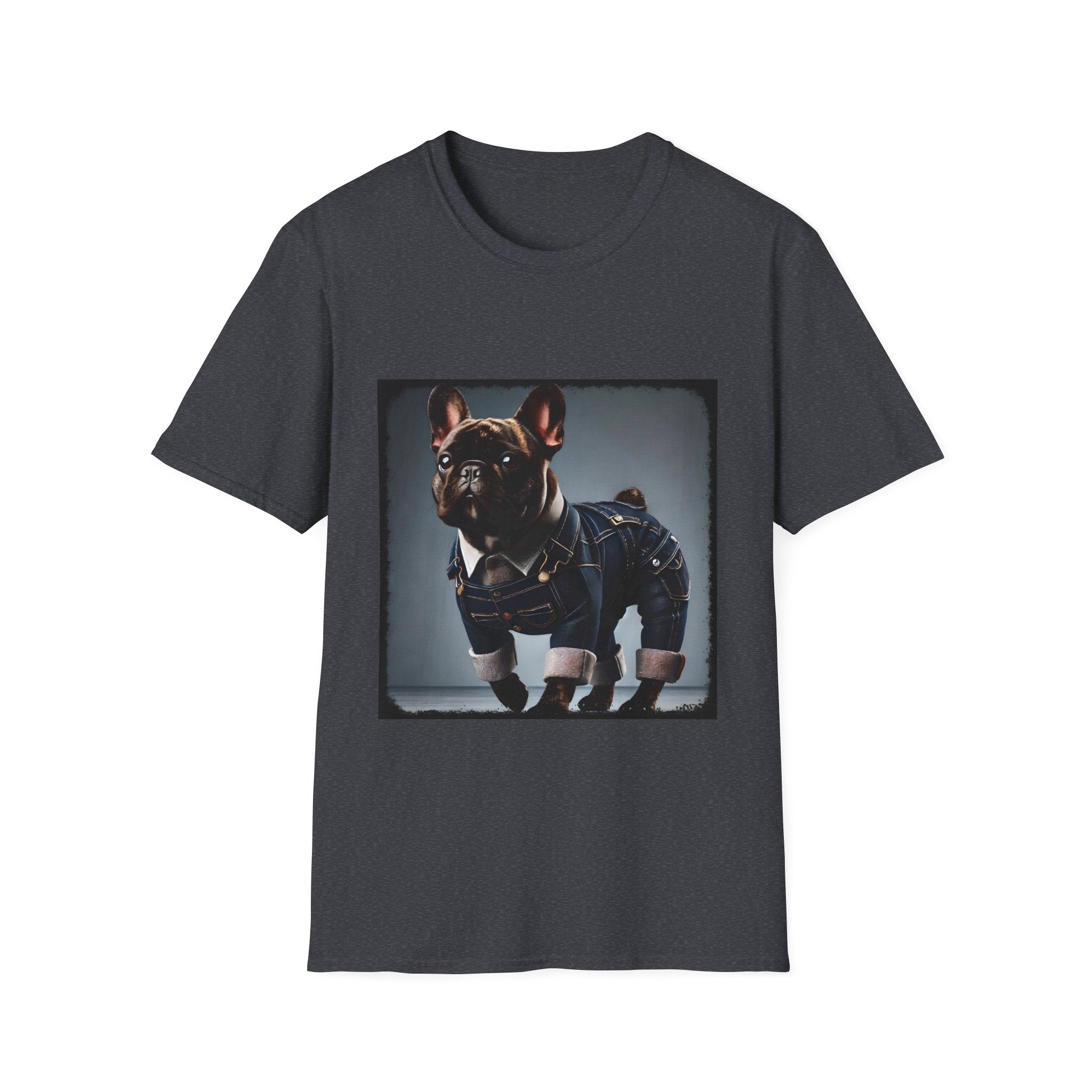 French Bulldog Denim Dream | Unisex Dog T-Shirt