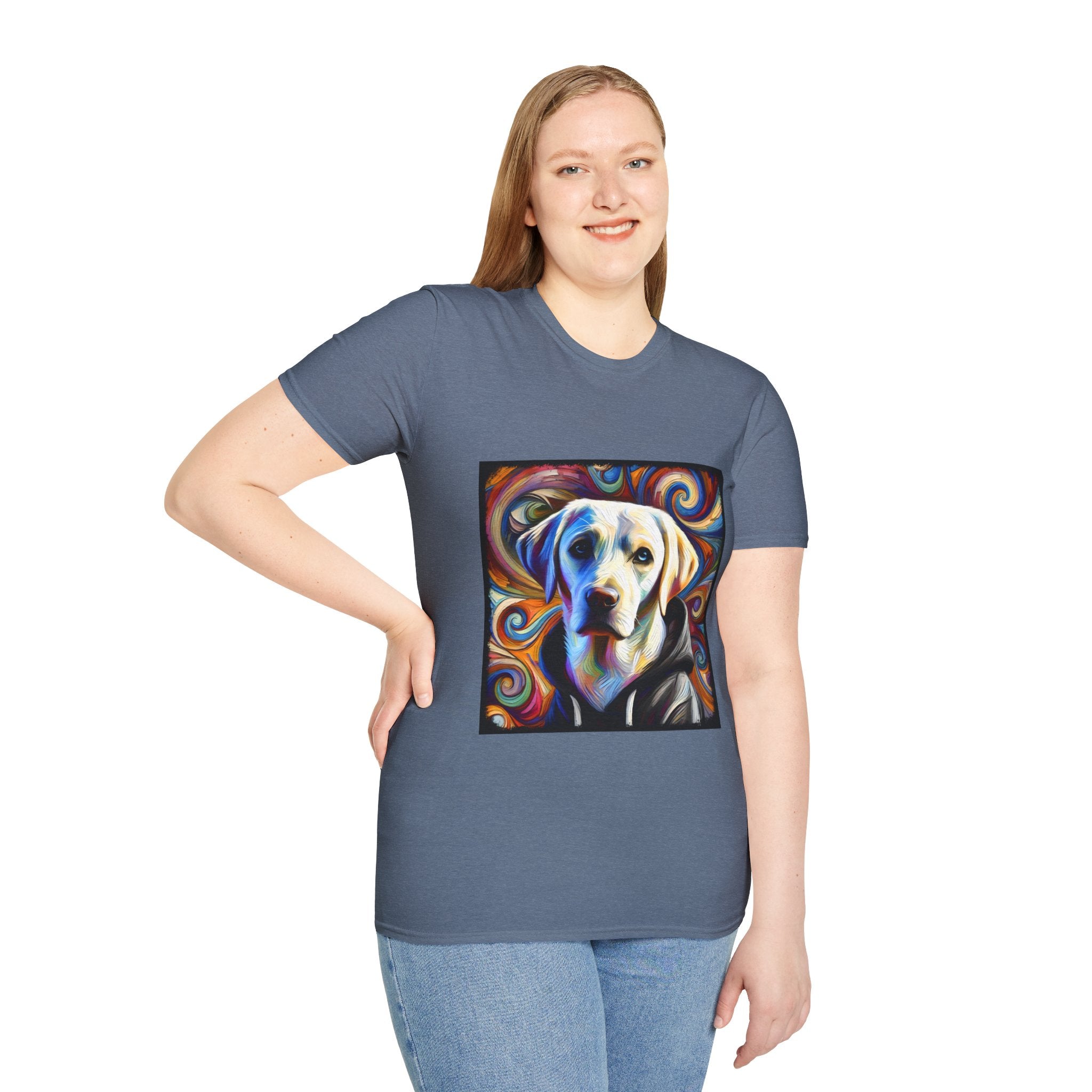 Labrador Retriever Relaxed Swirl | Unisex Dog T-Shirt