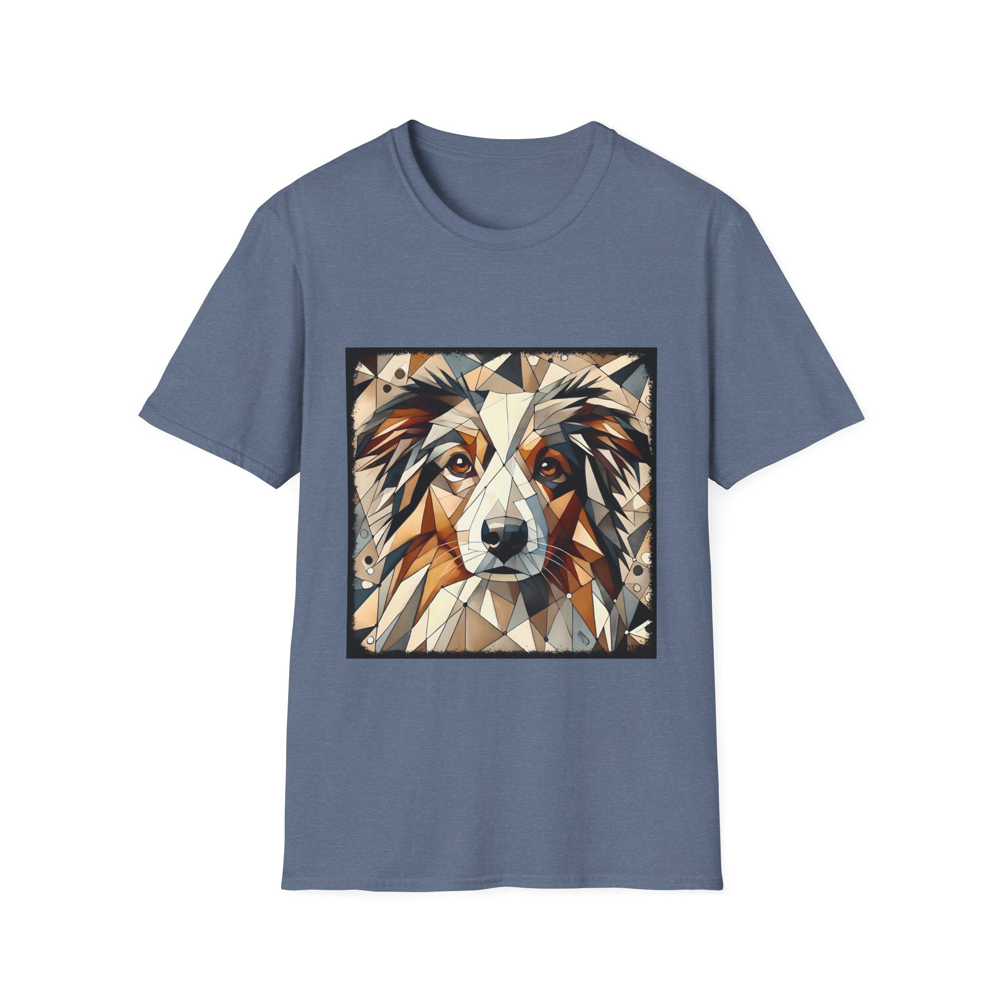 Australian Shepherd Warm Geometric | Unisex Dog T-Shirt