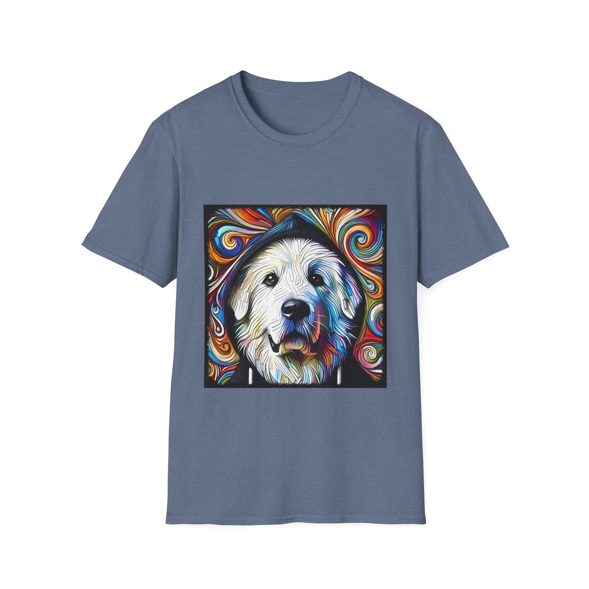 Great Pyrenees Relaxed Swirl | Unisex Dog T-Shirt