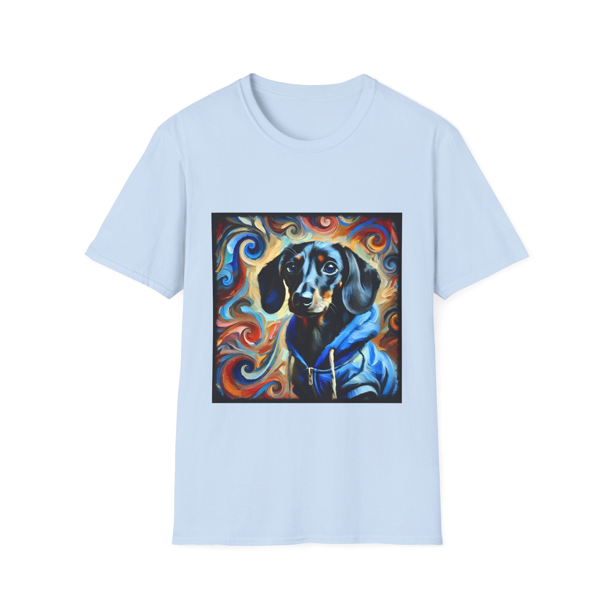 Dachshund Urban Edge Swirl | Unisex Dog T-Shirt