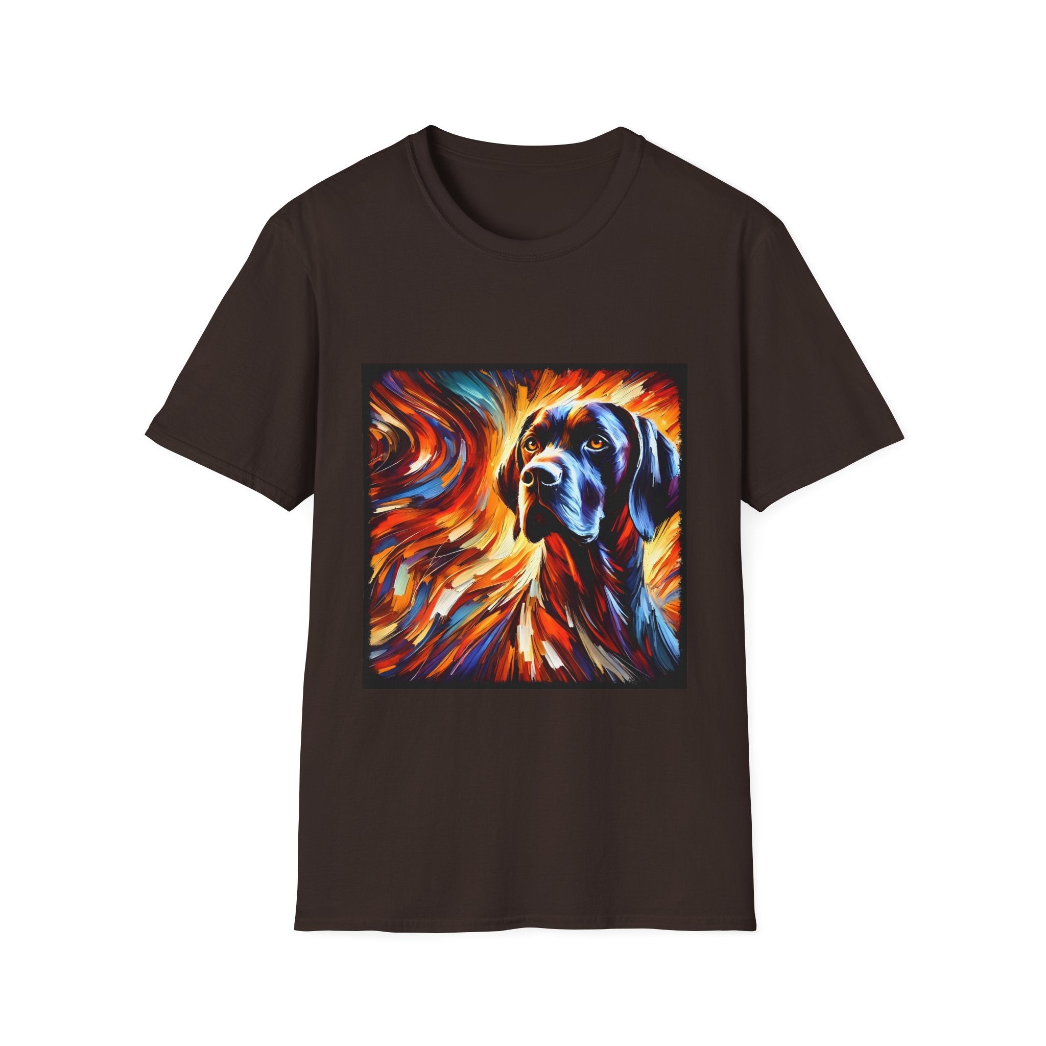 German Shorthaired Pointer Bold Fire Classic | Unisex Dog T-Shirt