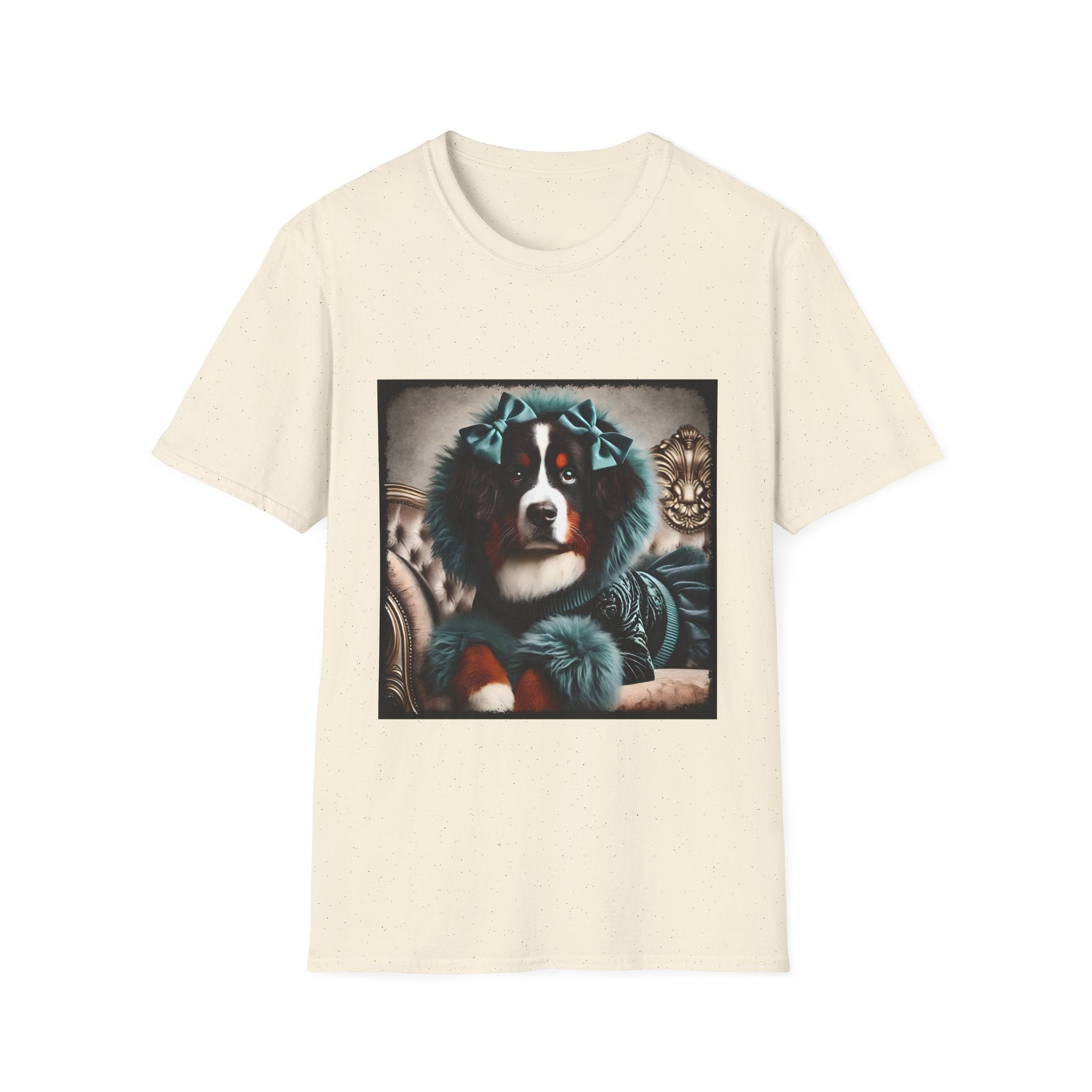 Bernese Mountain Dog Velvet and Fur | Unisex Dog T-Shirt