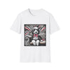 Bernedoodle B&W Pink Bow| Unisex Dog T-Shirt